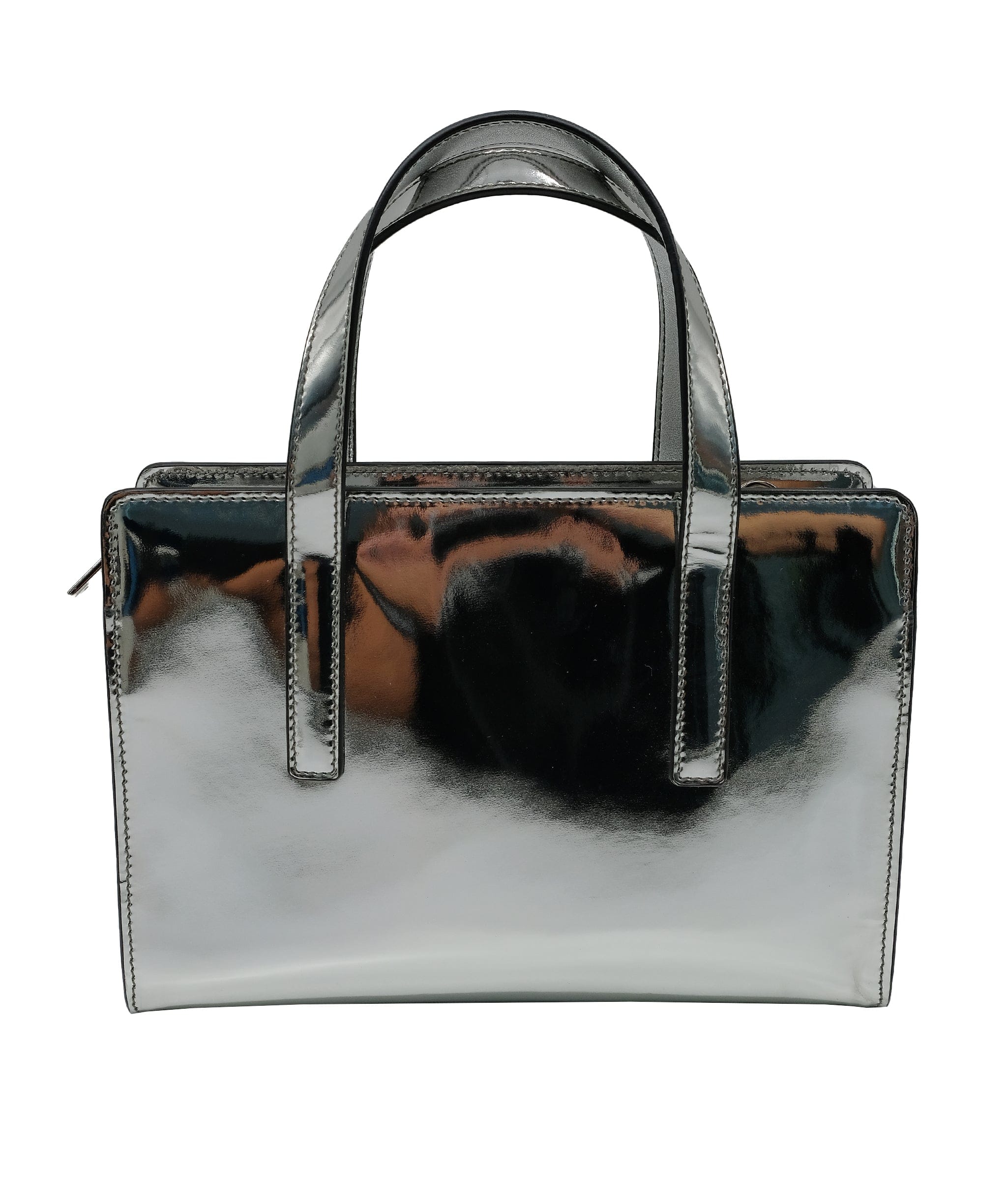 Prada Prada Re-edition 1995 Metallic Tote bag RJC3739