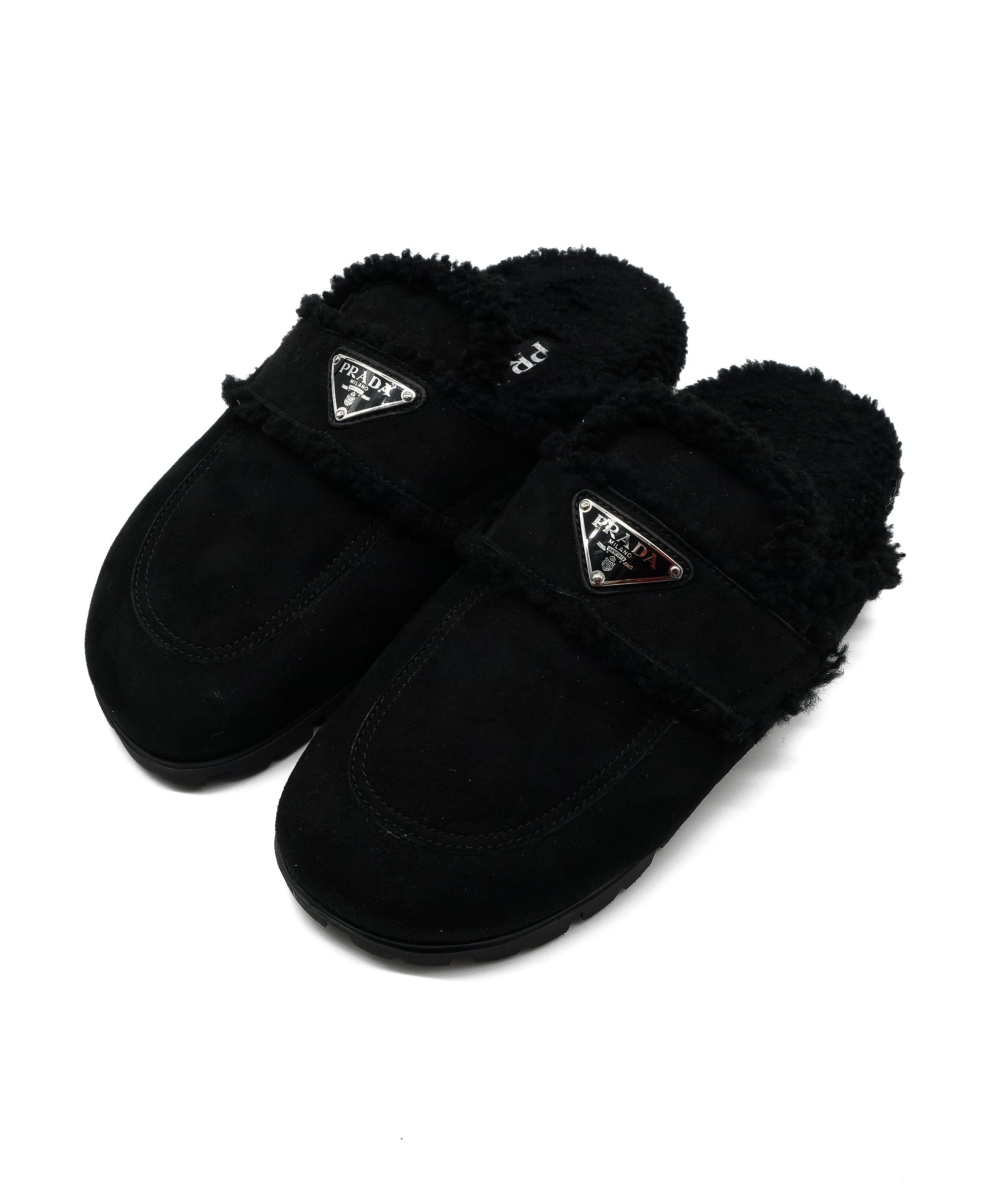 Prada Prada Shearling slides RJC2828