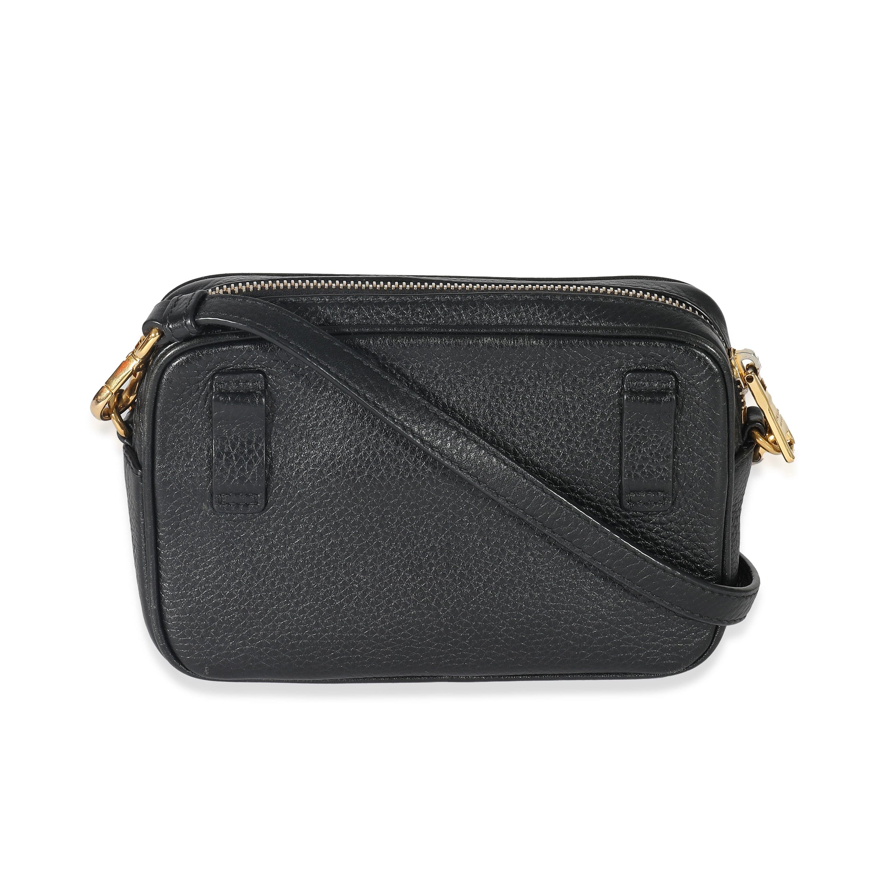 Prada Prada Black Vitello Daino Convertible Belt Bag