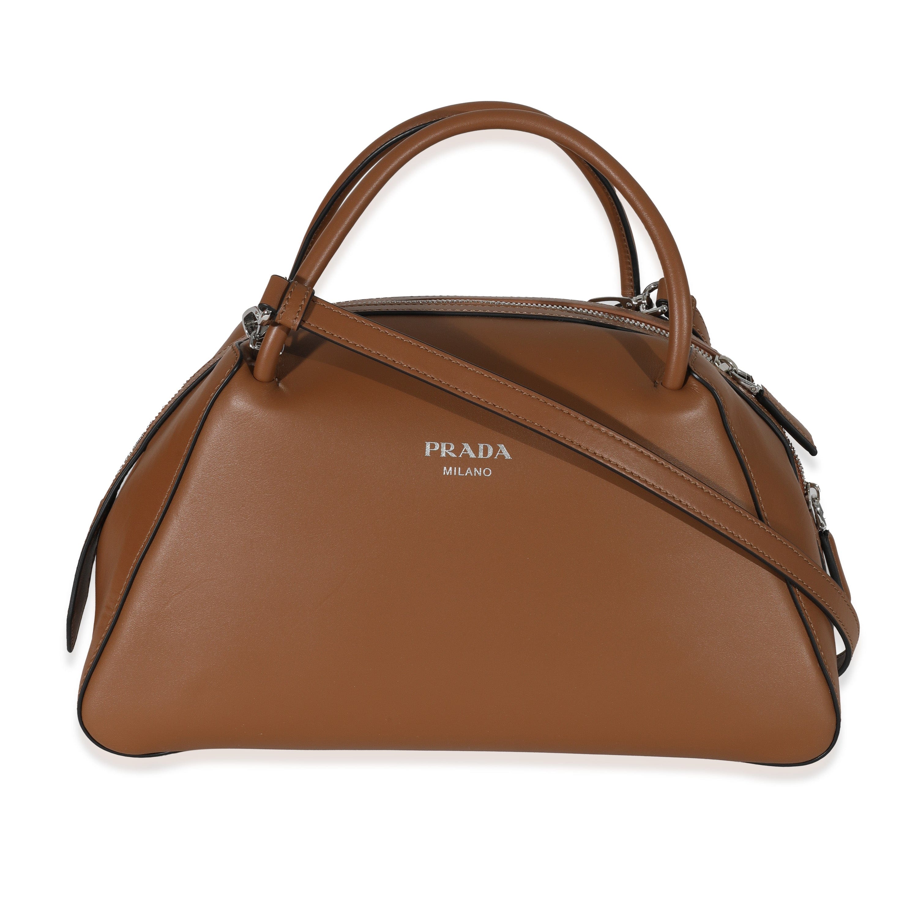 Prada Prada Cognac Leather Medium Supernova Bag