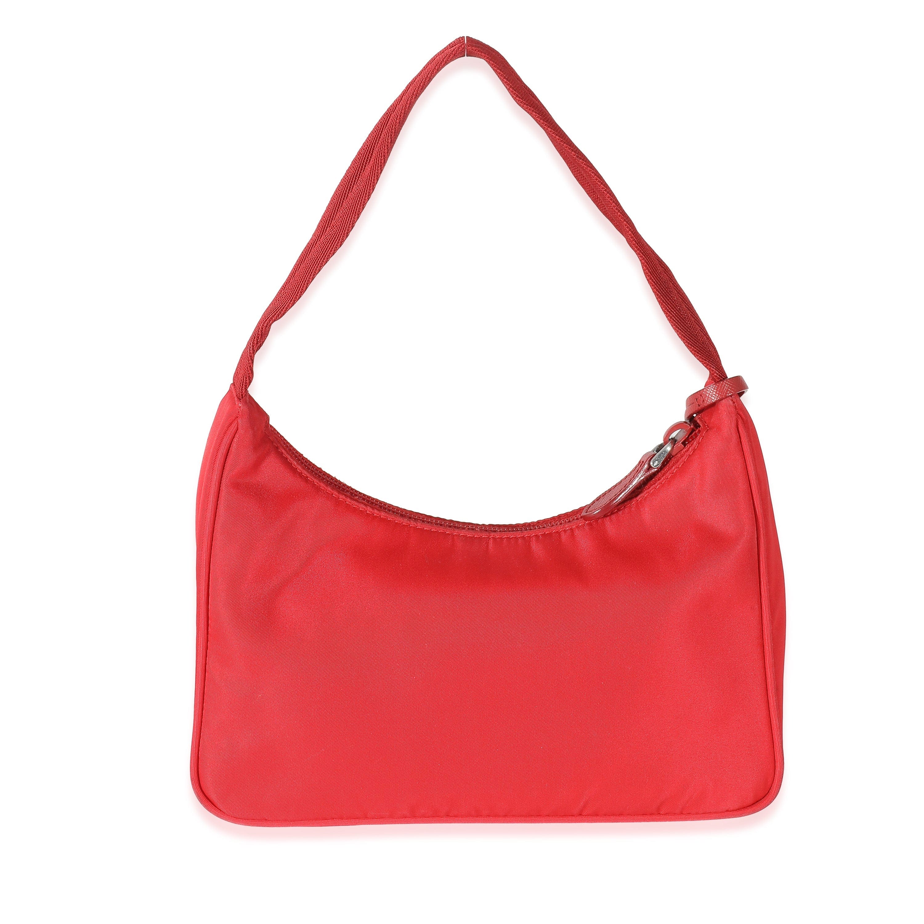 Prada Prada Red Nylon Re-Edition 2000 Mini Bag