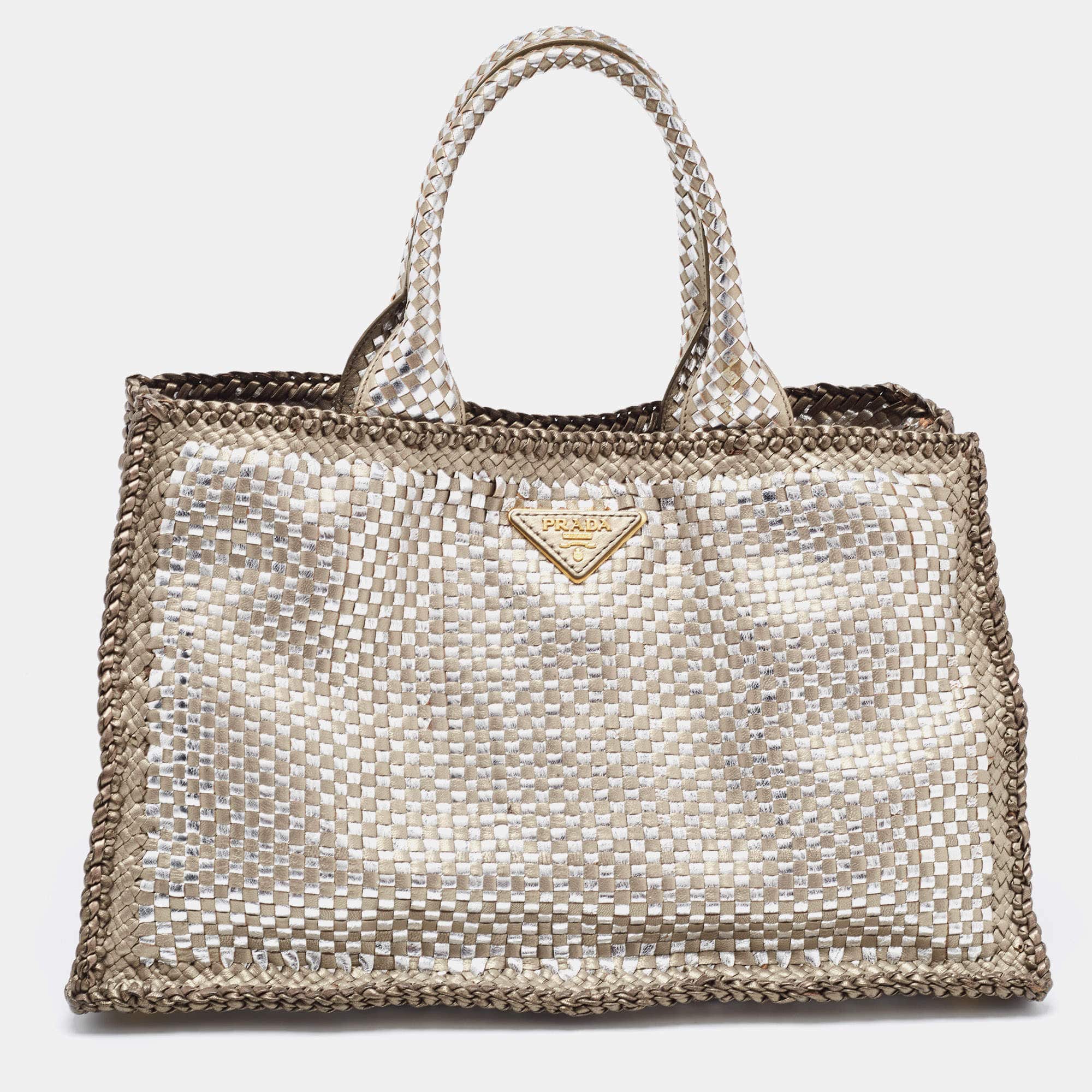 Prada prada metallic tote ASCLC2248