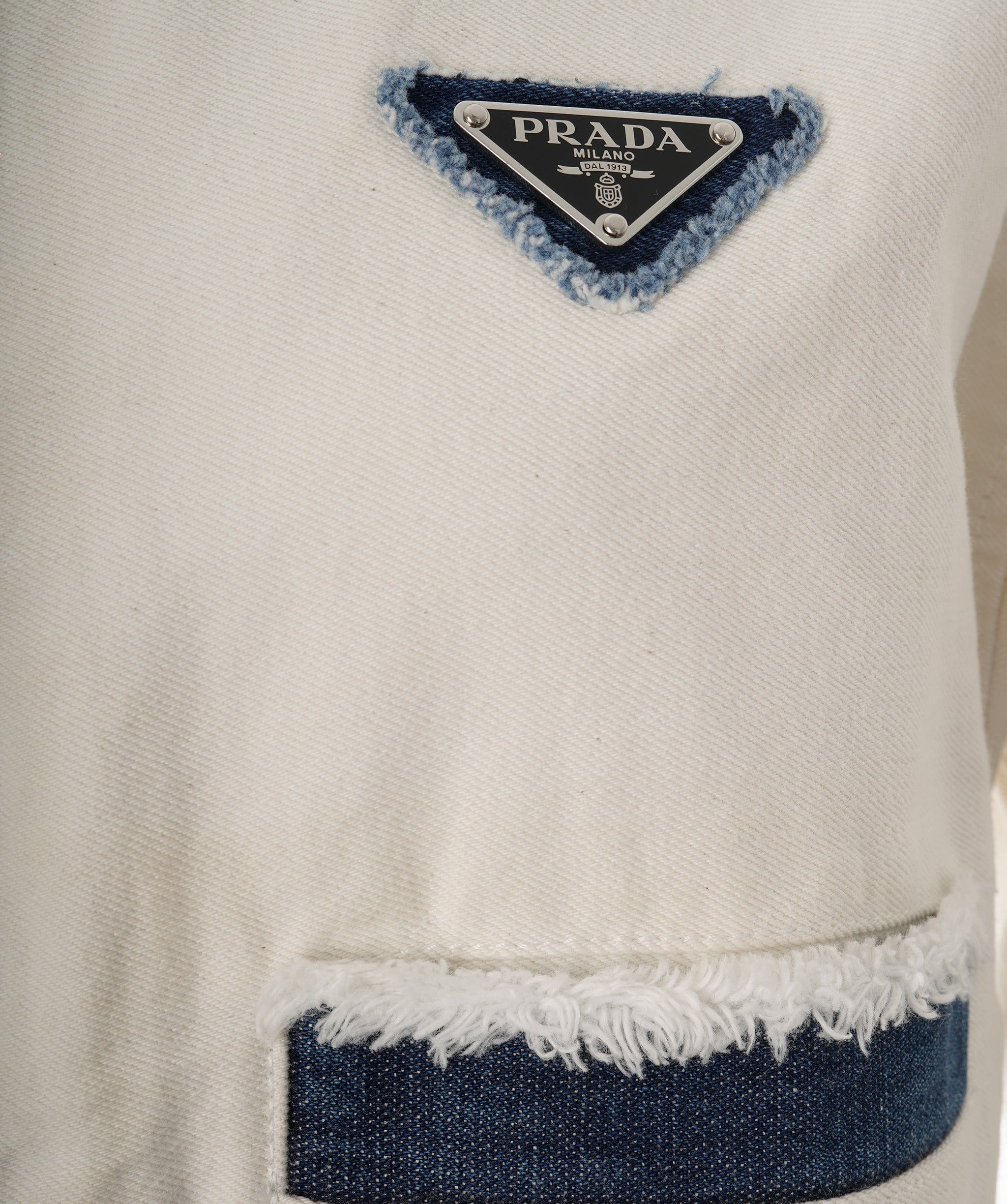 Prada Prada Cropped Denim Jacket  ALC1498