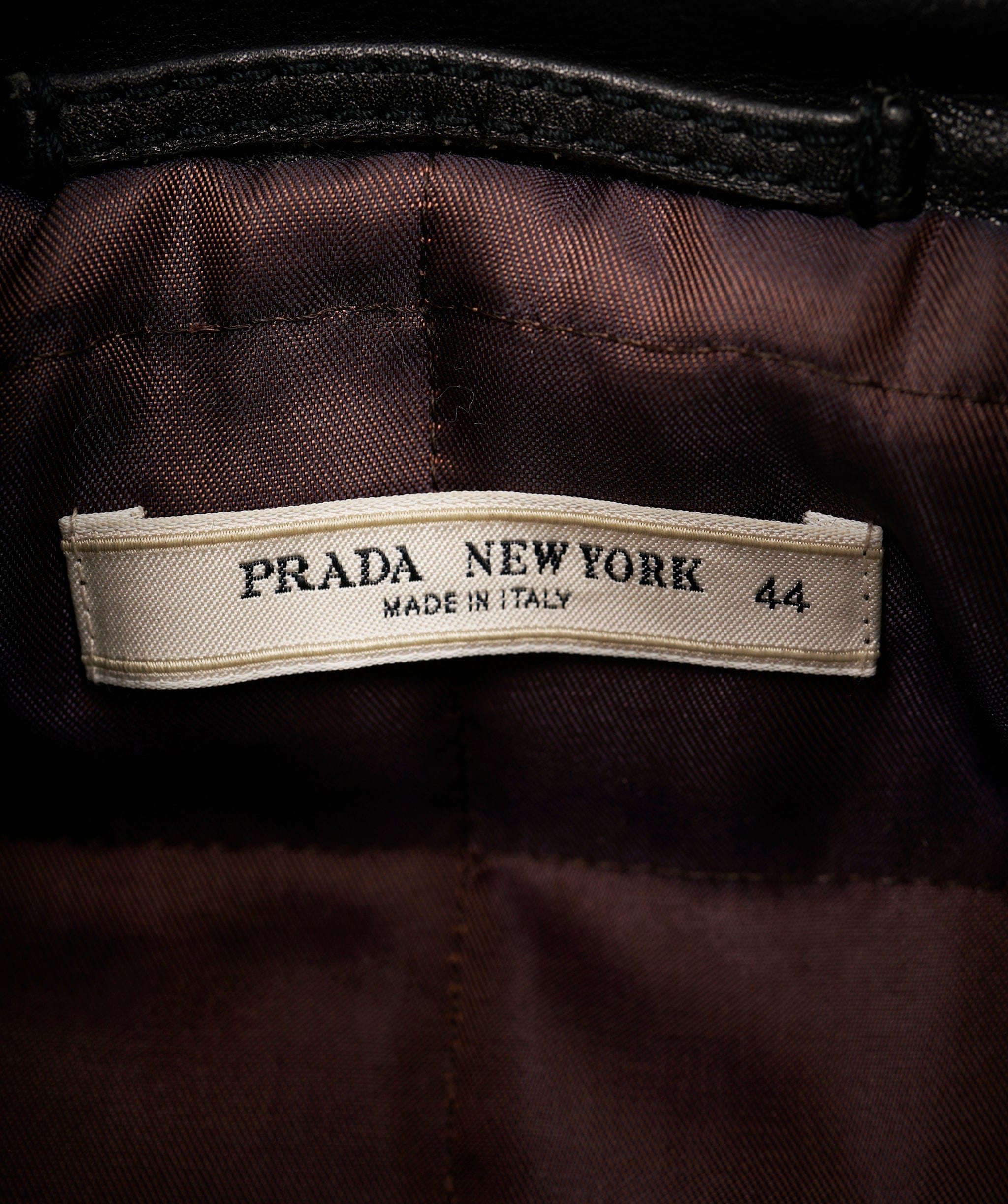 Prada Prada Leather Vintage Jacket  ALC1670