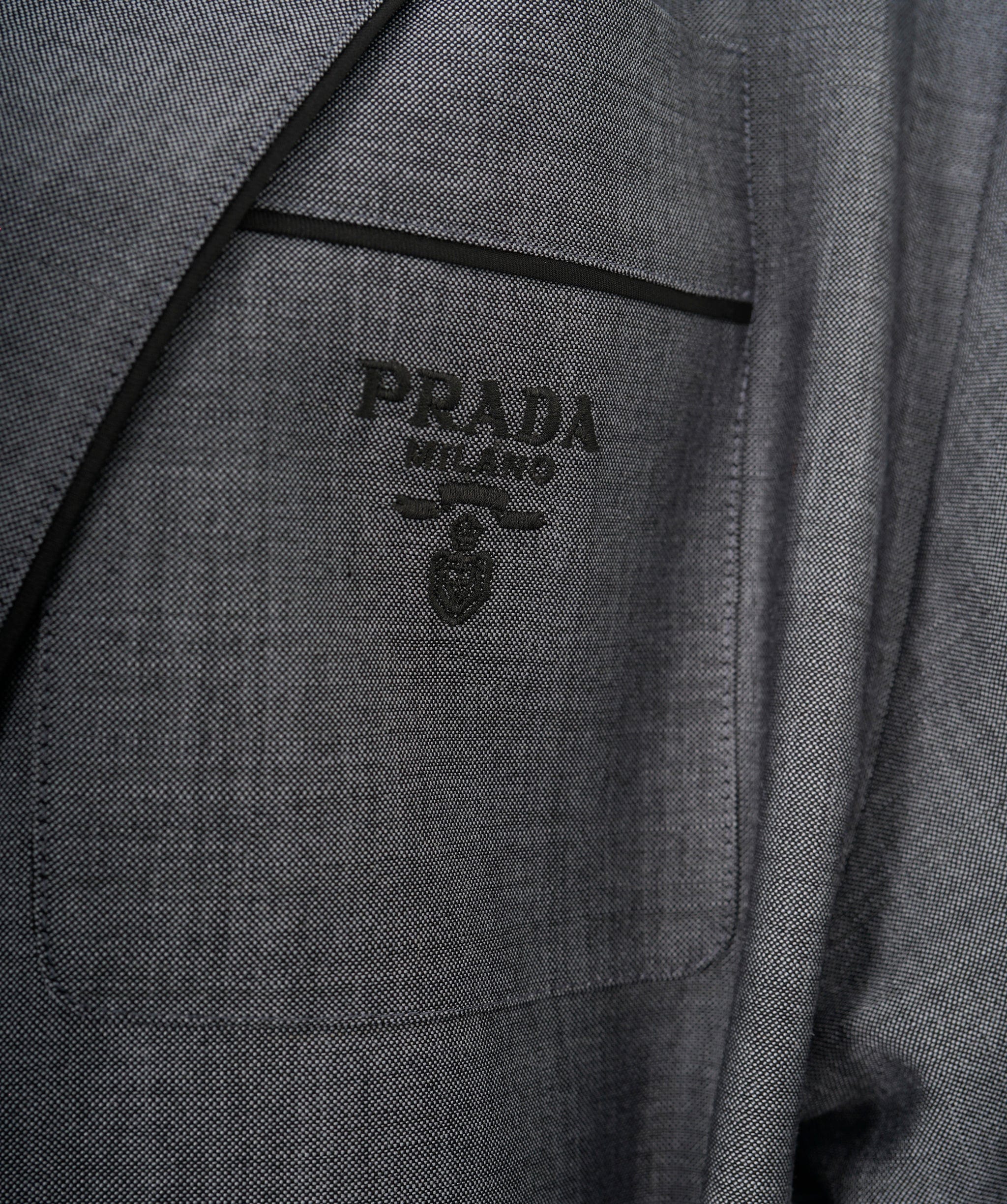 Prada Prada Logo Long Jacket ALC1674