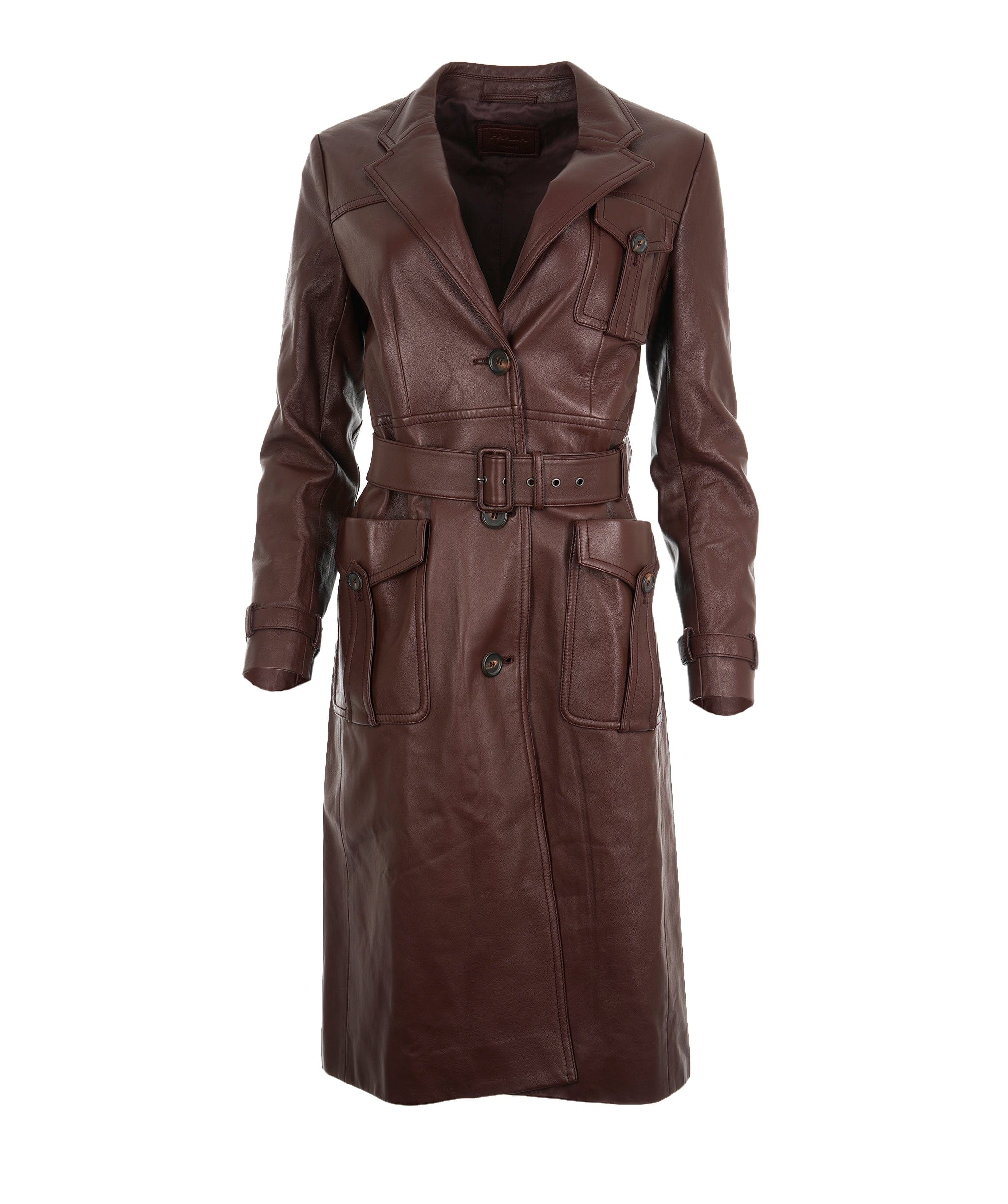 Prada Prada Long Single Breasted Runway Coat ALC1568