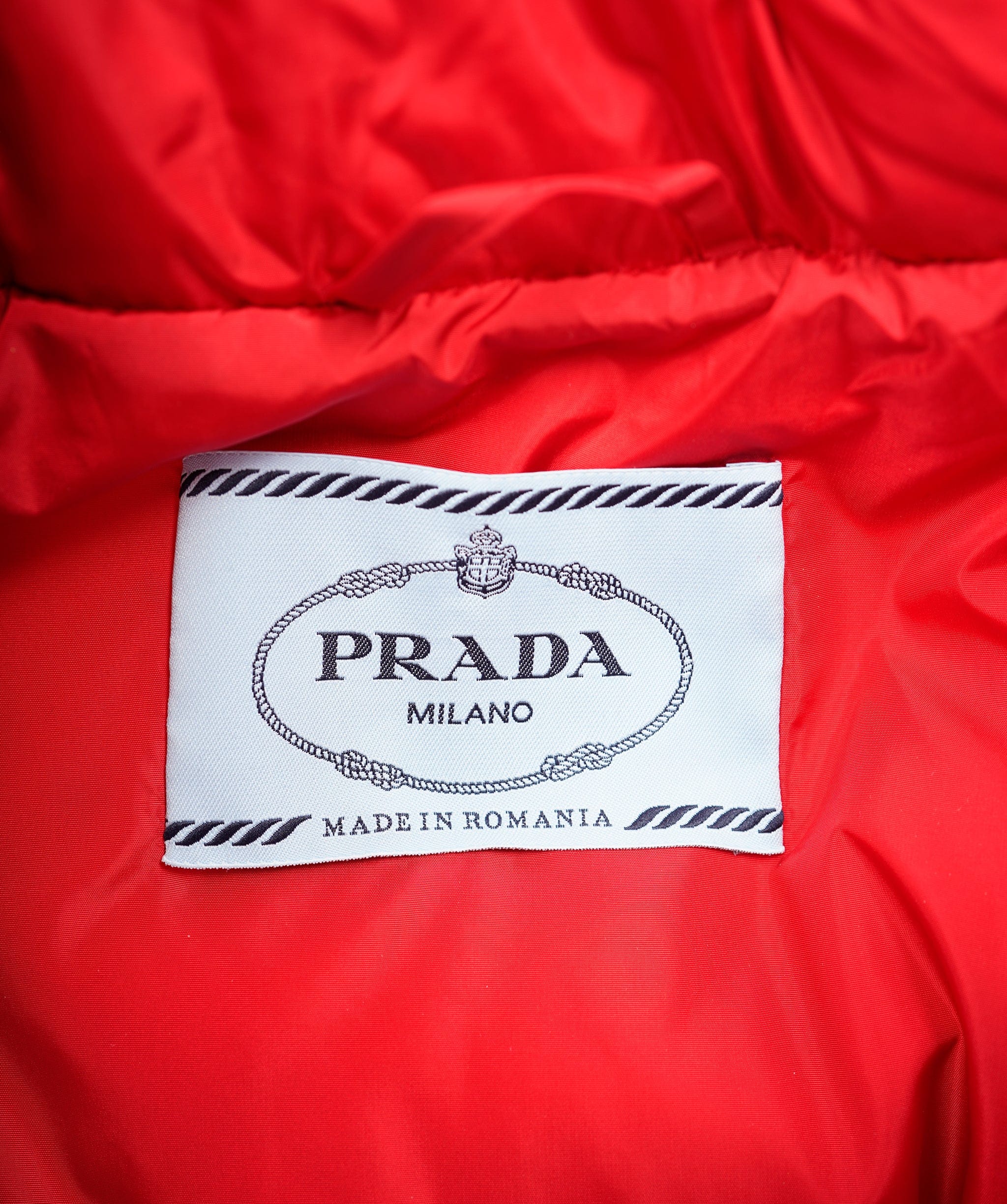 Prada Prada Milano Red Puffer Jacket  ALC1091