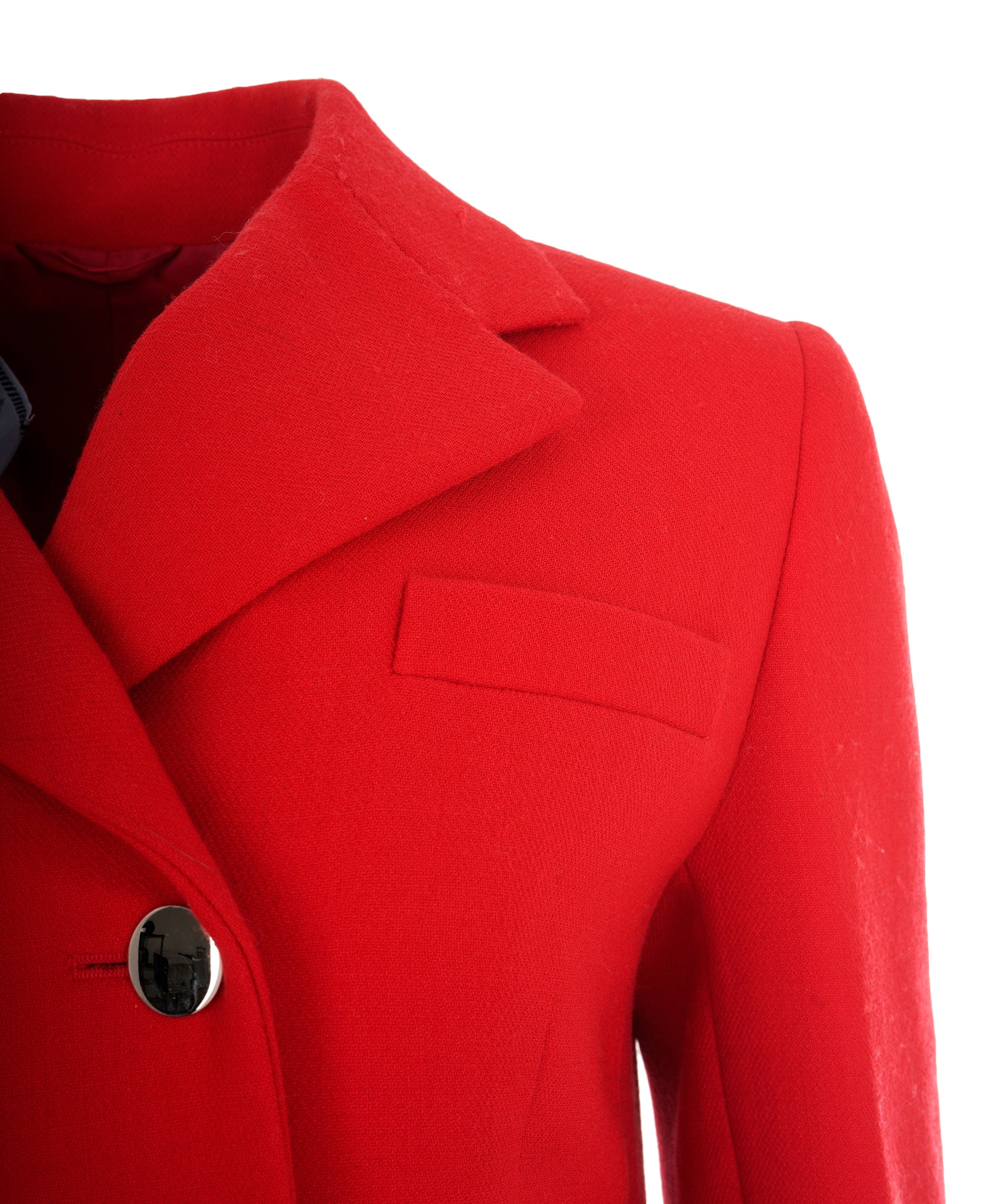 Prada Prada Red Wool Double Breasted Jacket ALC1846