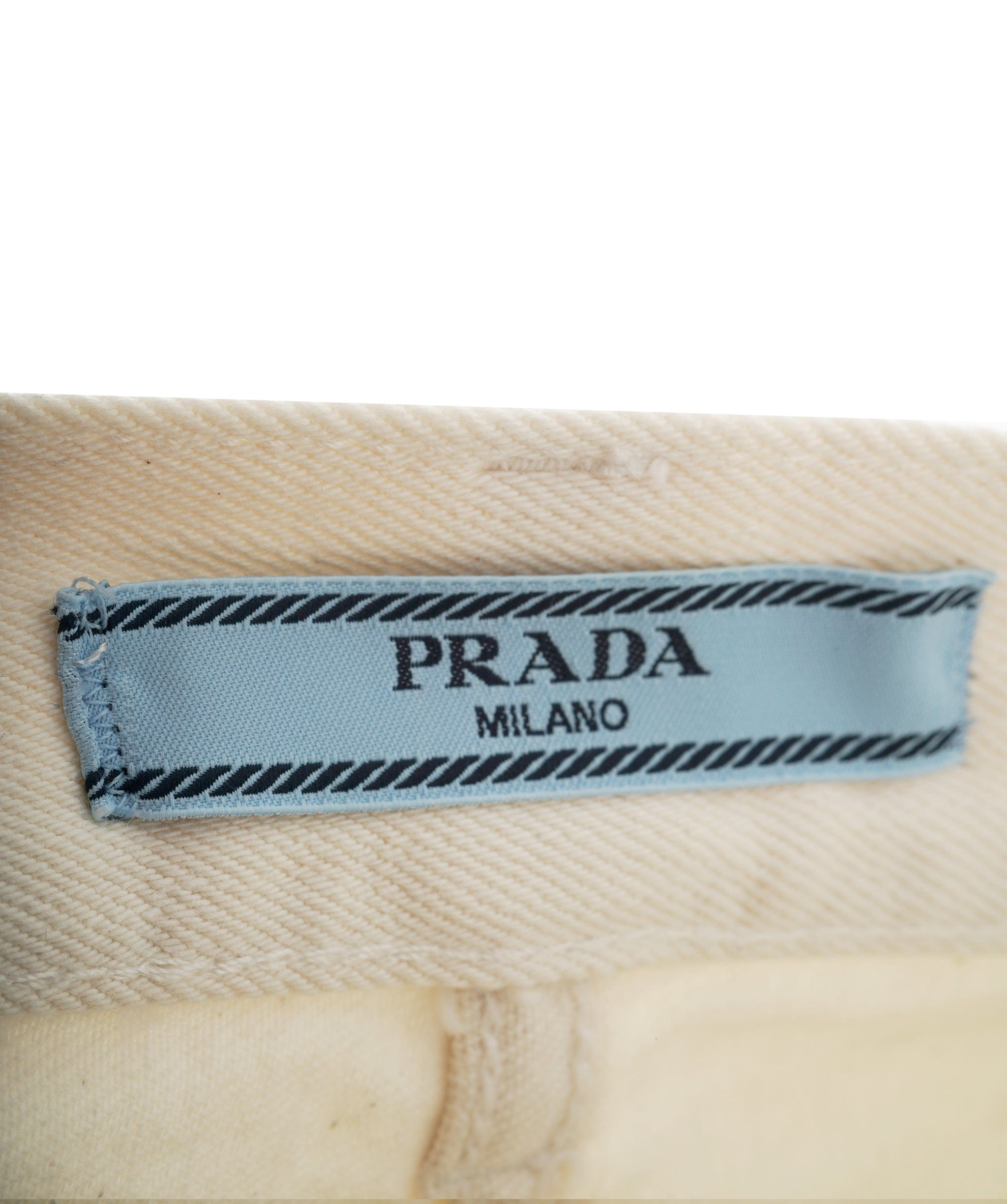 Prada Prada White Logo Jeans  ALC1458