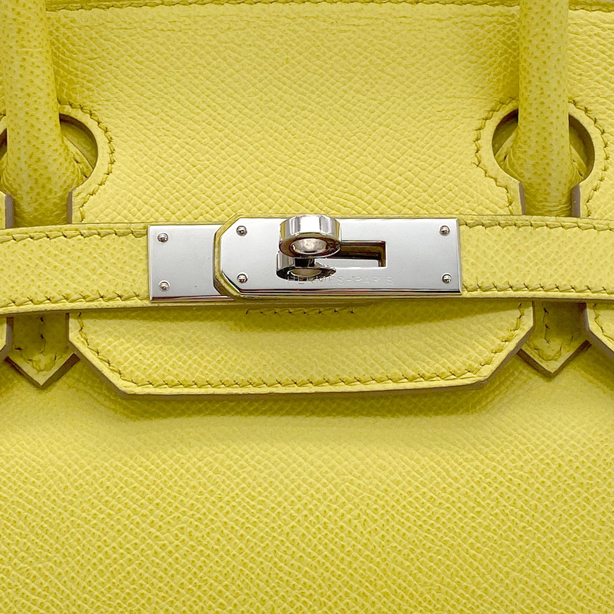 PURPOSE HERMES BIRKIN 30 LIME VEAU EPSOM HAND BAG 2013 SQUARE Q PALLADIUM HARDWARE 90322805