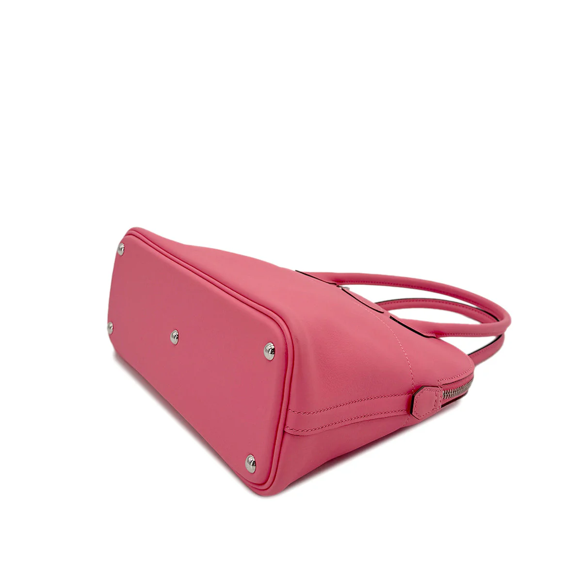PURPOSE HERMES BOLIDE 27 ROSE AZALEE VEAU SWIFT HAND SHOULDER BAG D 90294140