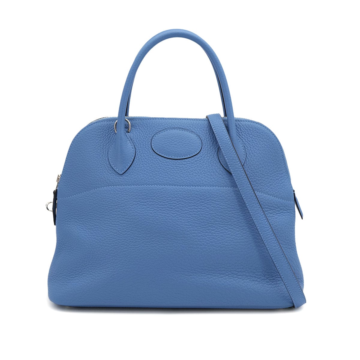 PURPOSE HERMES BOLIDE 31 BLUE PARADISE TAURILLON CLEMENCE HAND SHOULDER BAG T 90306842