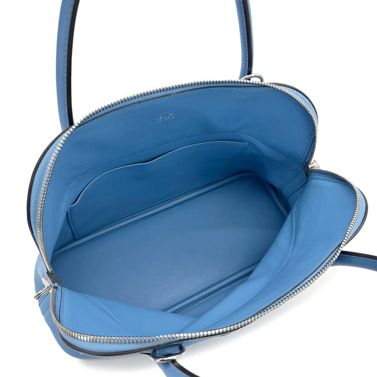 PURPOSE HERMES BOLIDE 31 BLUE PARADISE TAURILLON CLEMENCE HAND SHOULDER BAG T 90306842
