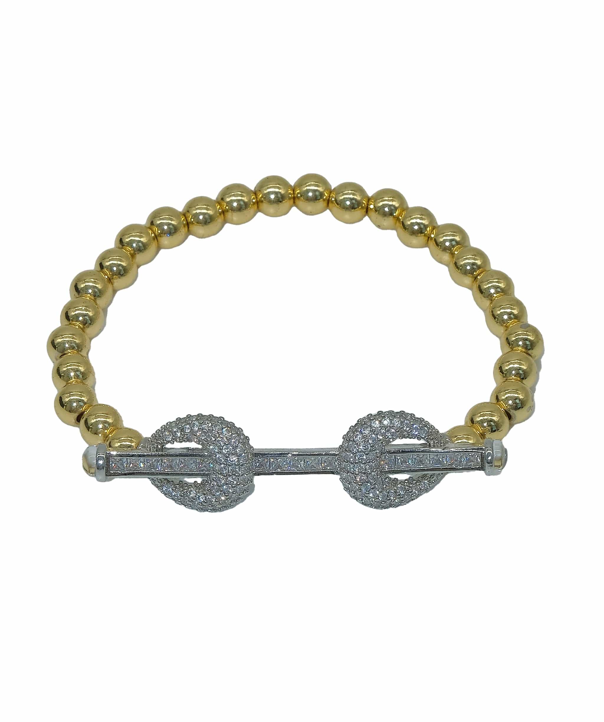 REVEL AVENUE Ciara Silver Gold Bracelet REC1650