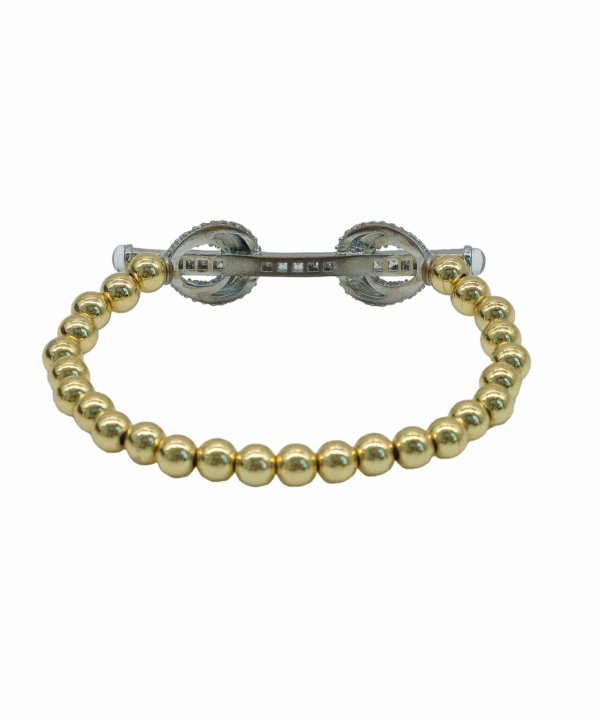 REVEL AVENUE Ciara Silver Gold Bracelet REC1650