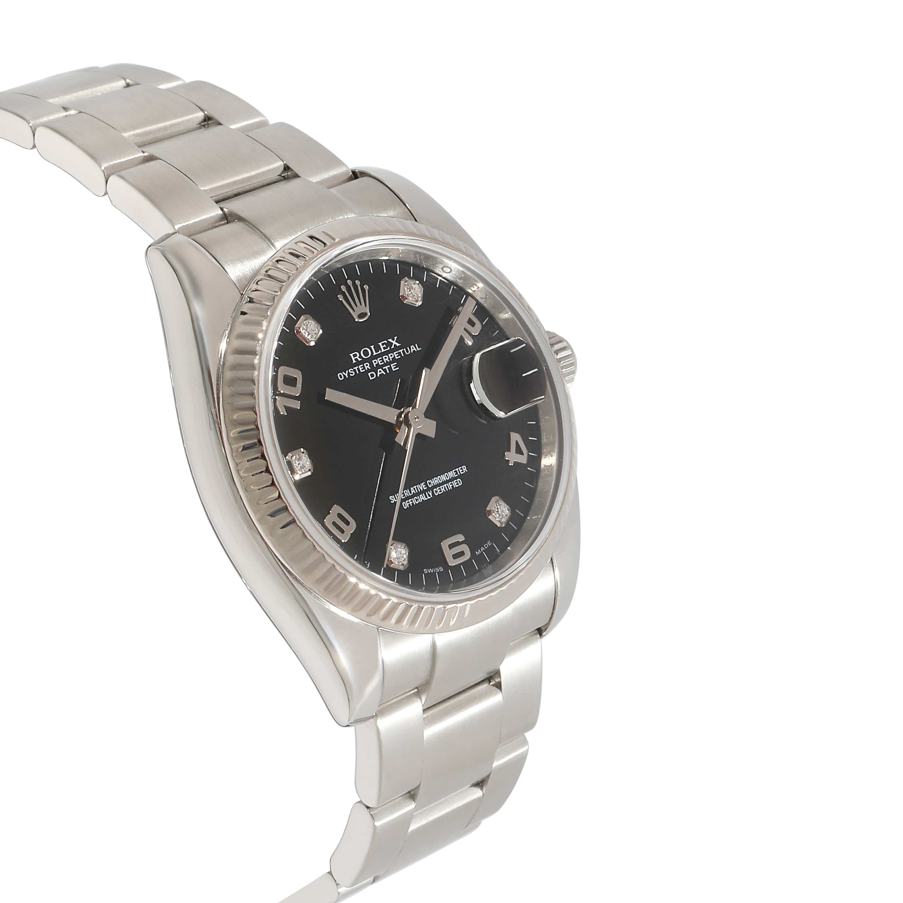 Rolex Rolex Date 115234 Unisex Watch in  Stainless Steel