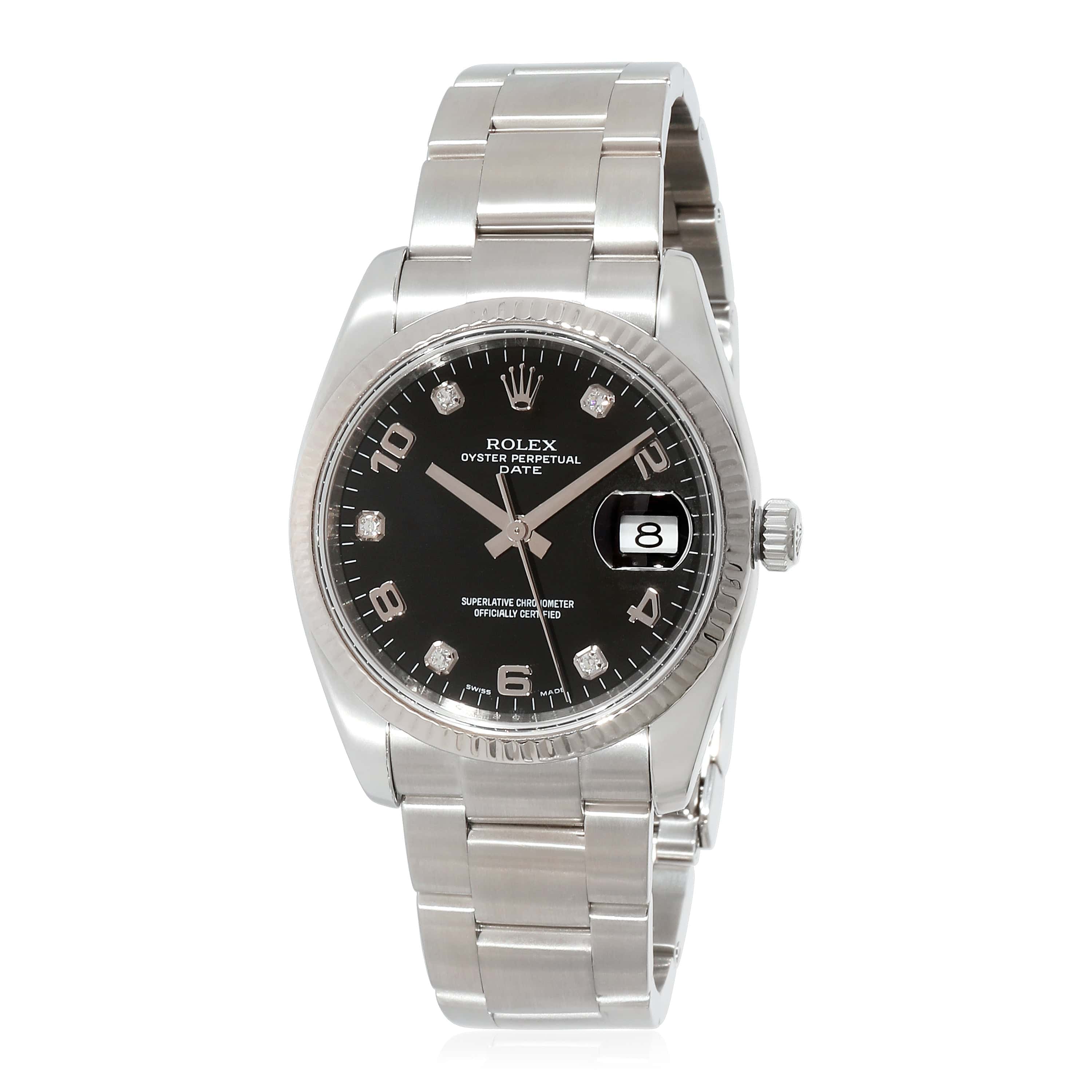 Rolex Rolex Date 115234 Unisex Watch in  Stainless Steel