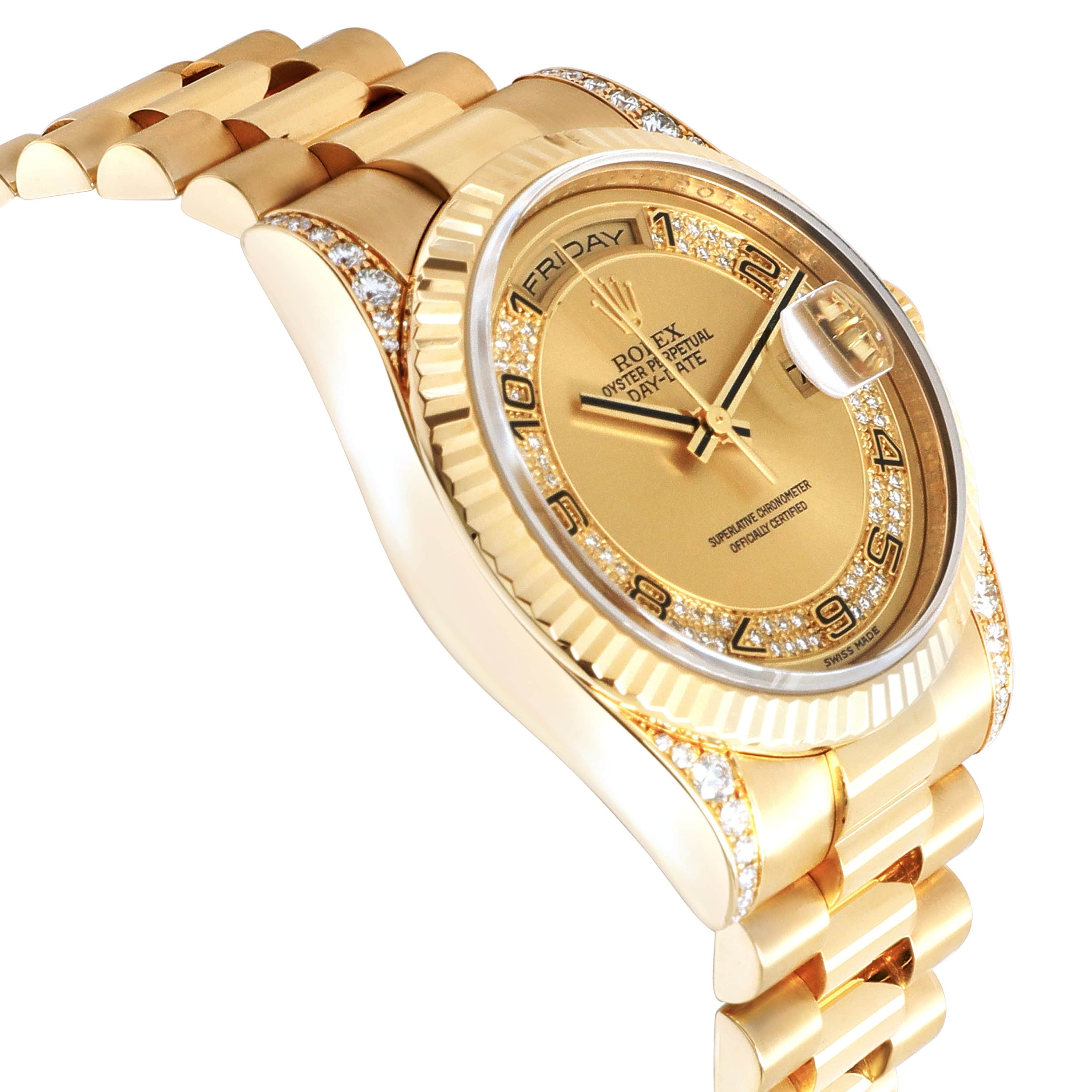 Rolex Rolex Day-Date 118338 Men's Watch in 18kt Yellow Gold