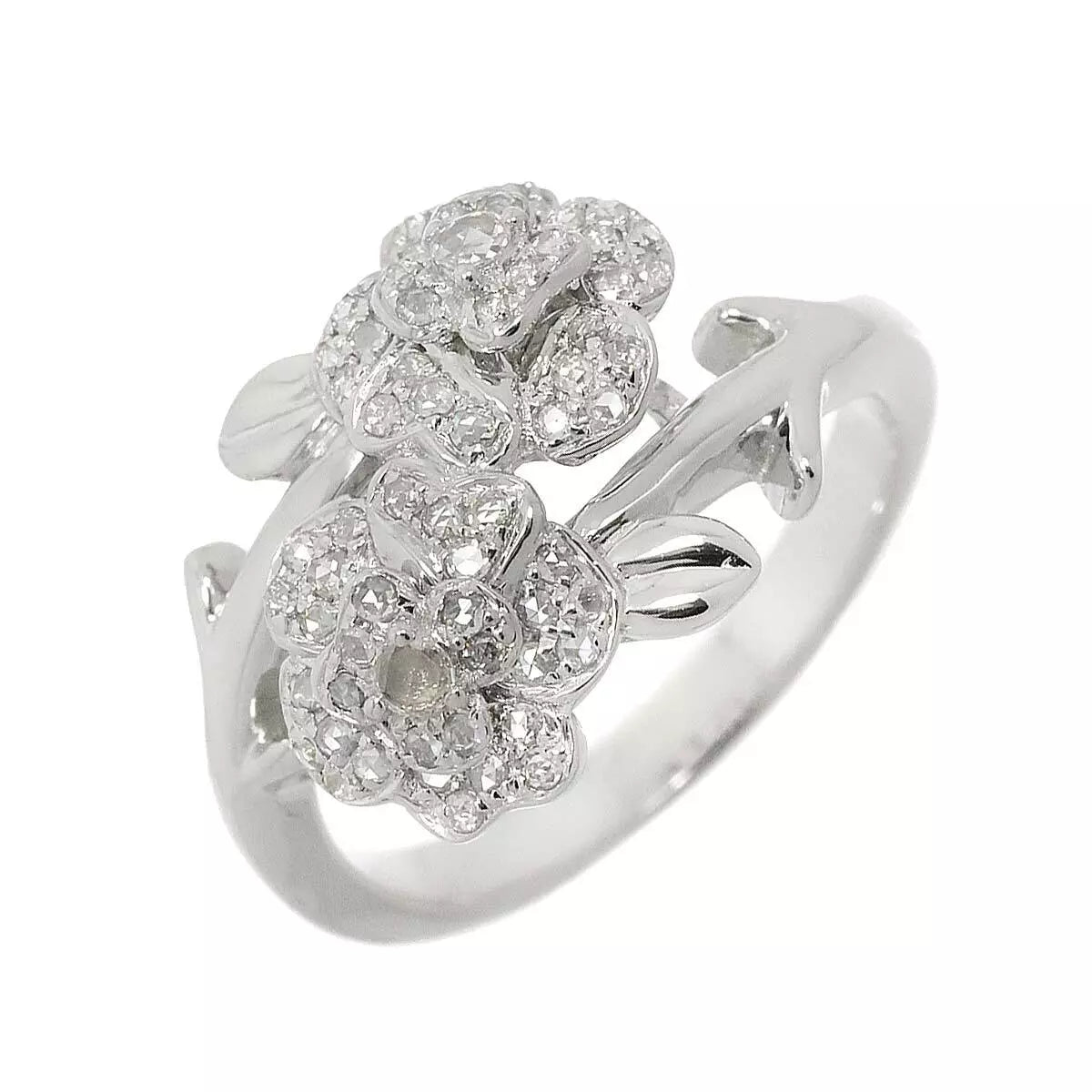 Diamond 0.25ct Ring 18K WG 750 Size6(US) 90236210