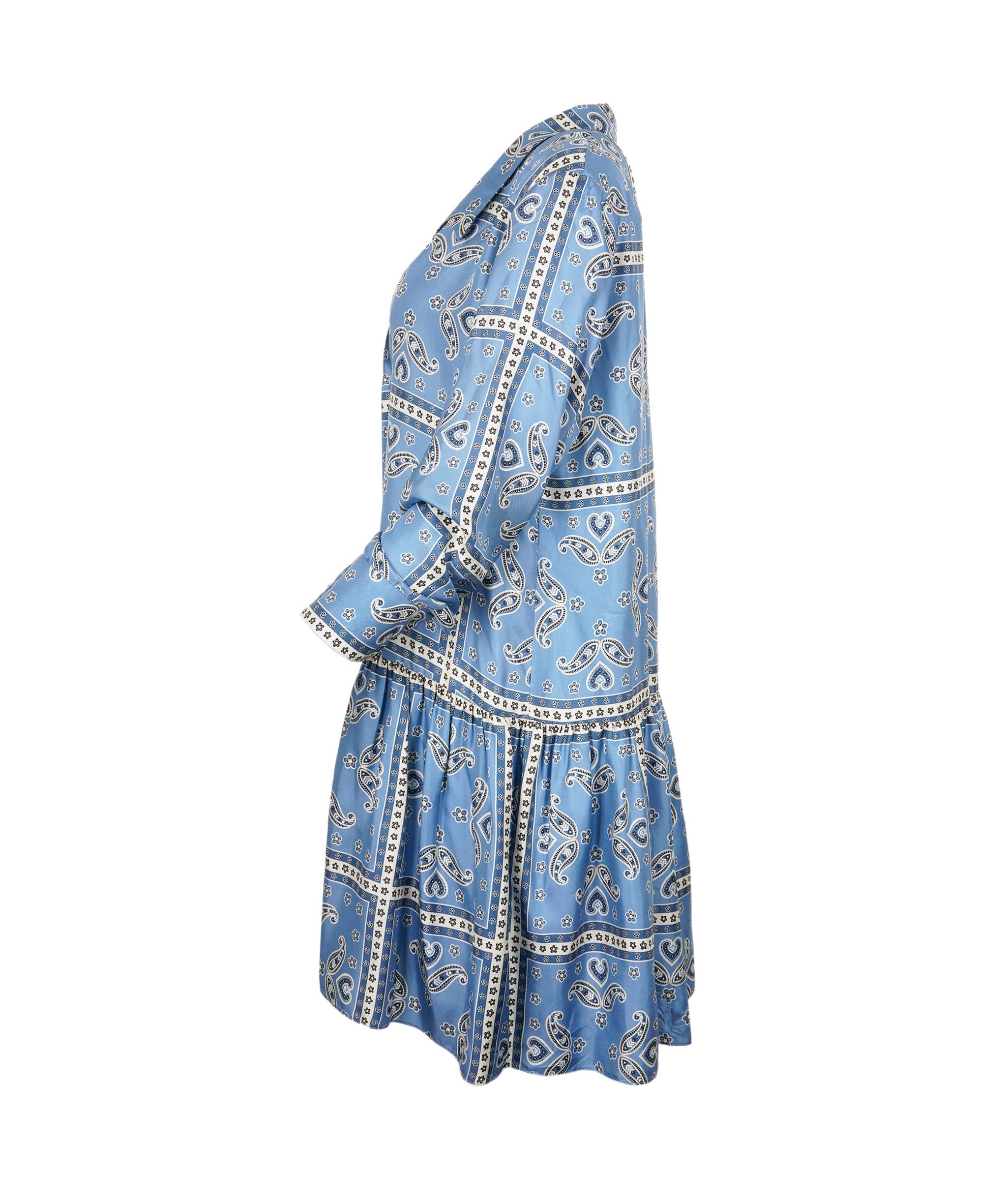 Sandro sandro blue boho dress AVL1085