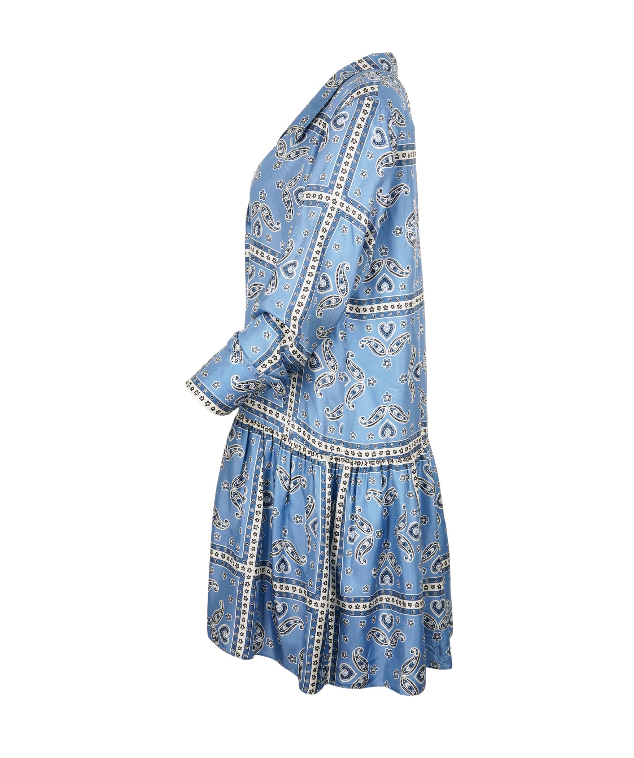 Sandro sandro blue boho dress AVL1085