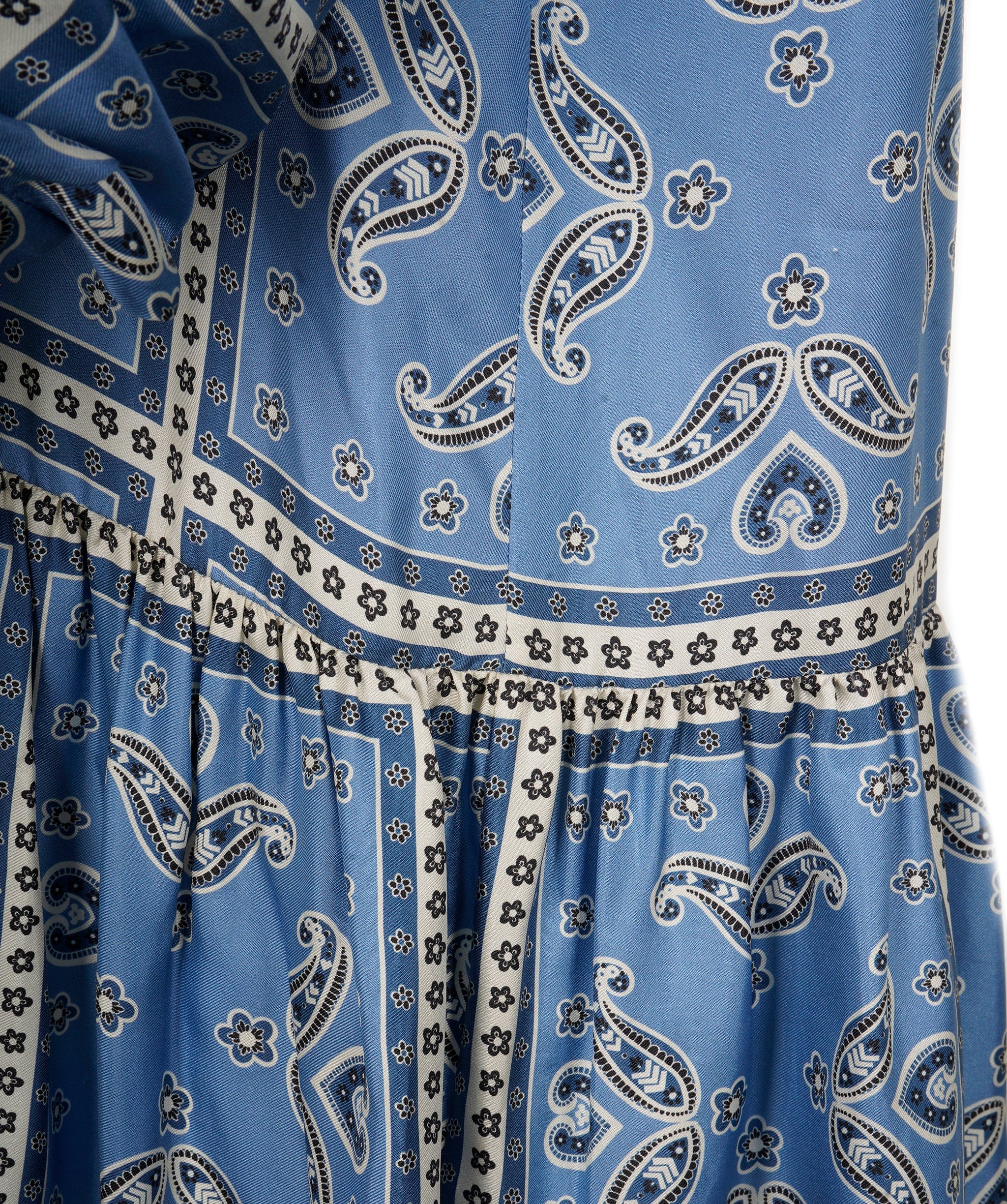 Sandro sandro blue boho dress AVL1085