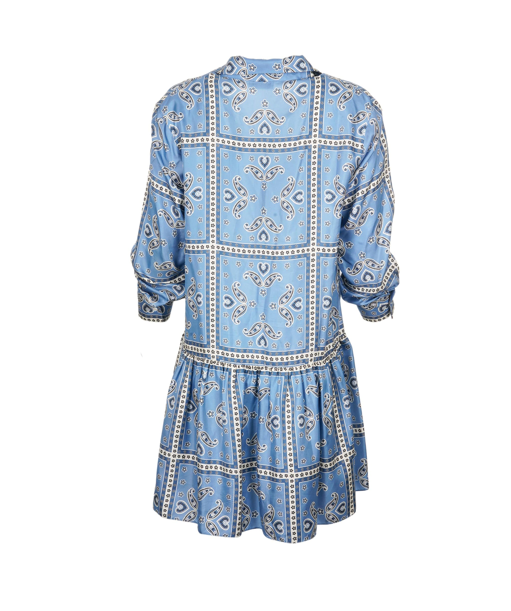 Sandro sandro blue boho dress AVL1085