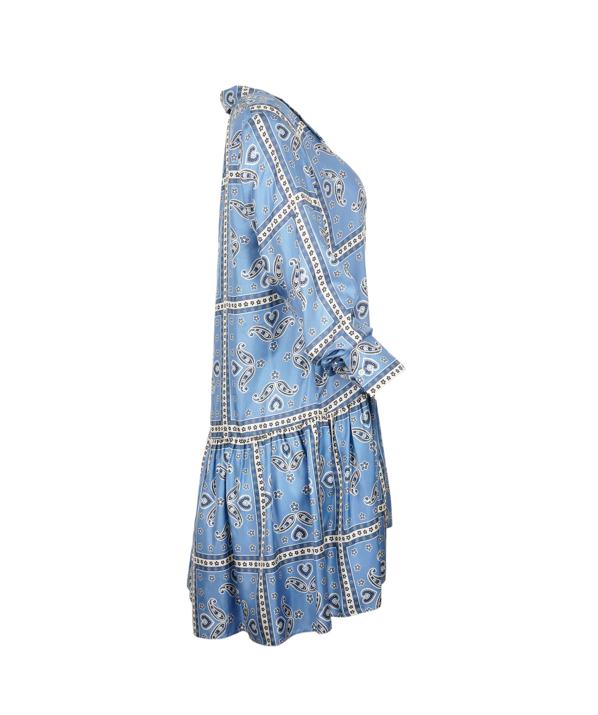 Sandro sandro blue boho dress AVL1085