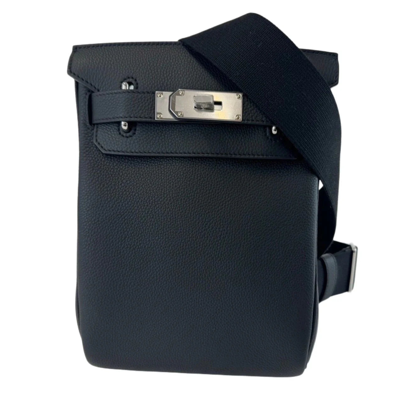 Hermes Hac a Dos PM Black Togo PHW #B SKCB-108029