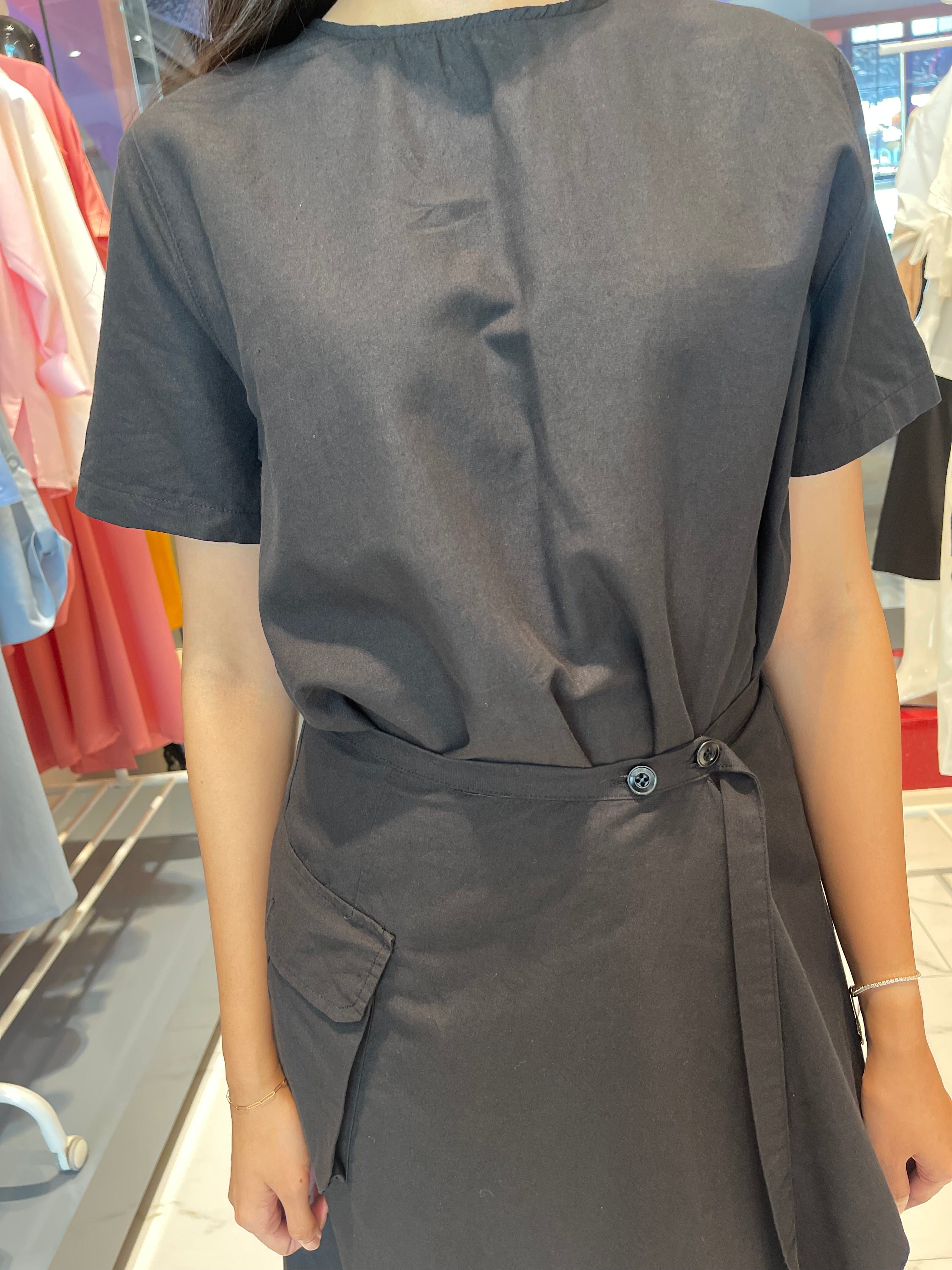 SEOUL COLLECTION SHORT SLEEVES WRAP DRESS “ARSENIA” (فستان)