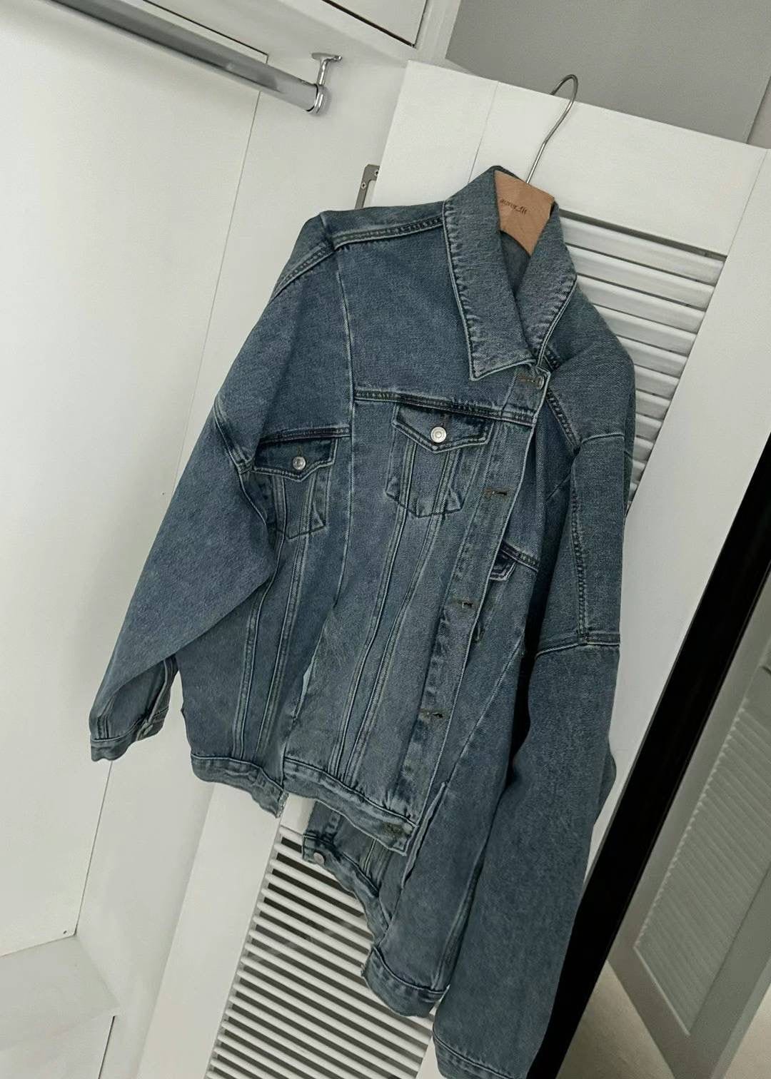 SEOUL COLLECTION OVERSIZED DENIM JACKET  (LIVE SHOW)