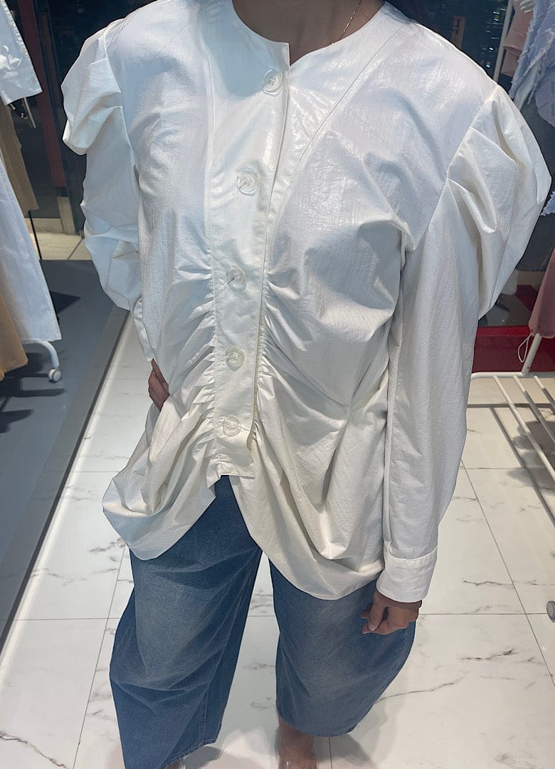 SEOUL COLLECTION PUFFY SLEEVES SHIRT  (قميص) “MOSA”