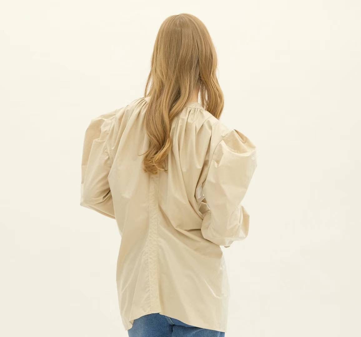 SEOUL COLLECTION PUFFY SLEEVES SHIRT  (قميص) “MOSA”