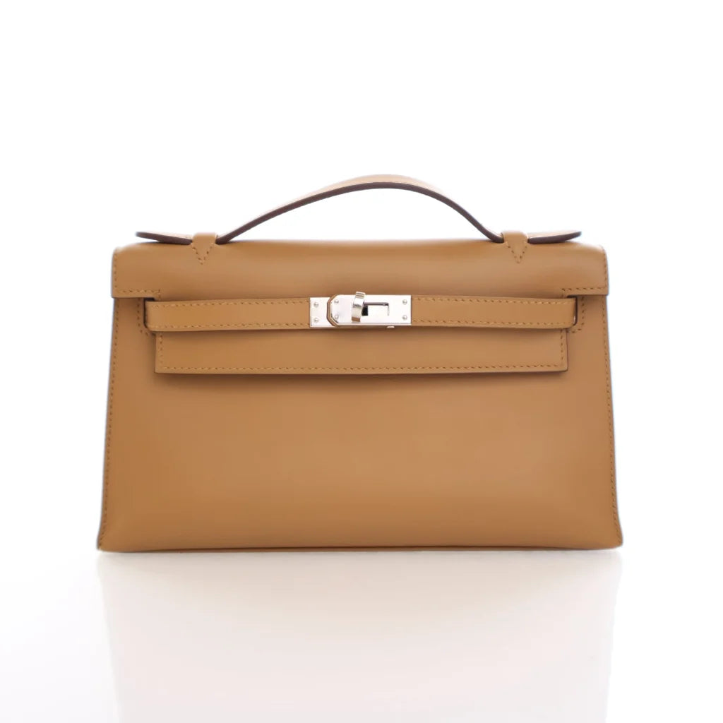 Hermes Kelly Pochette Sesame Swift 6XDSIJ