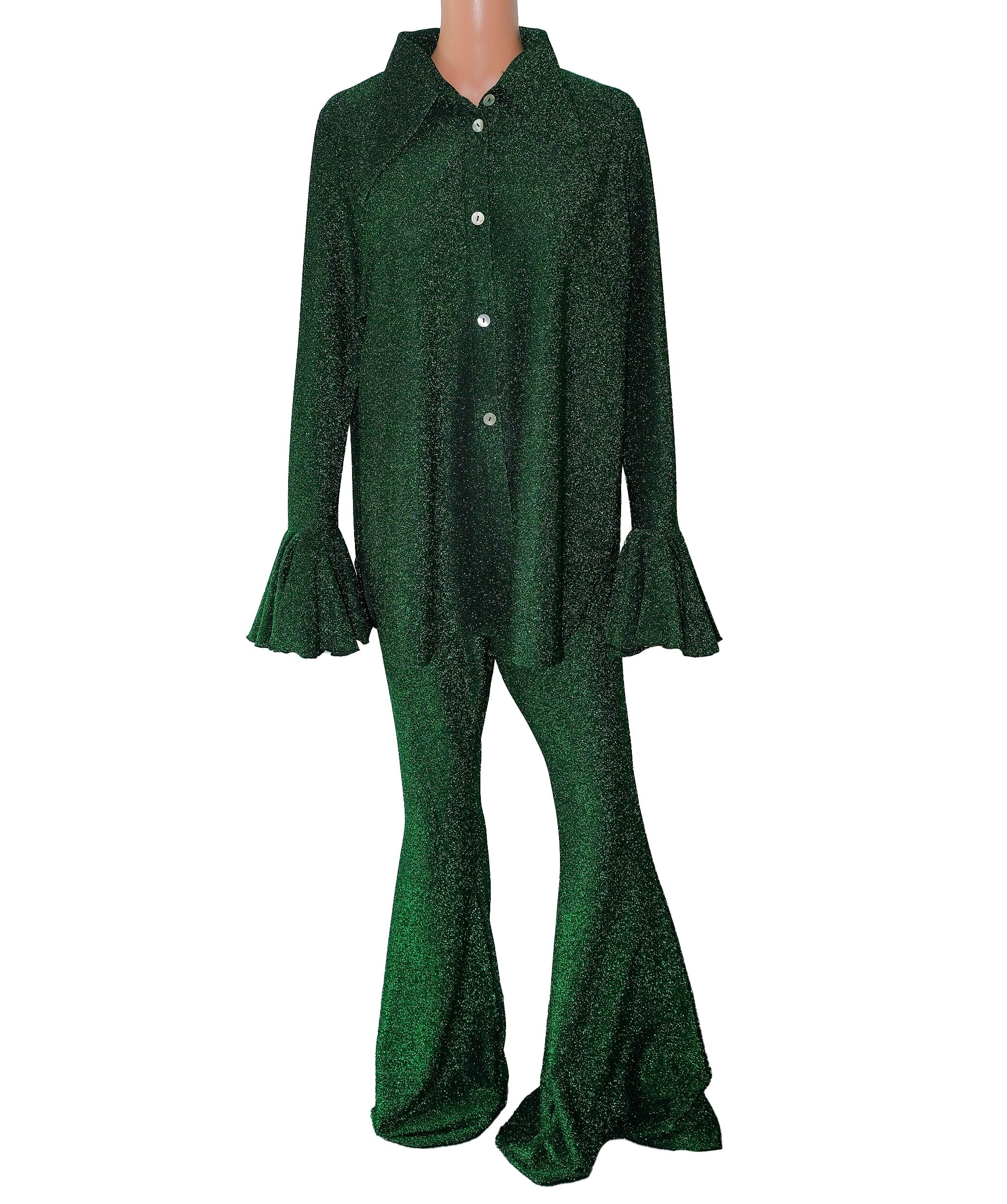 Sleeper Sleeper Top & Trouser Green Size L RJC2911