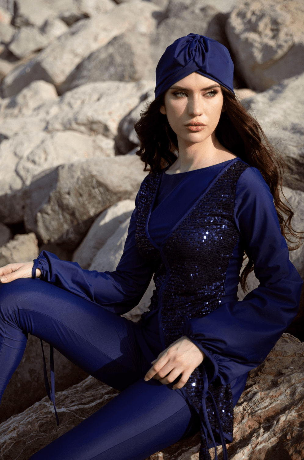 TAIRA Sheikha Blue Swim Set M REC1569