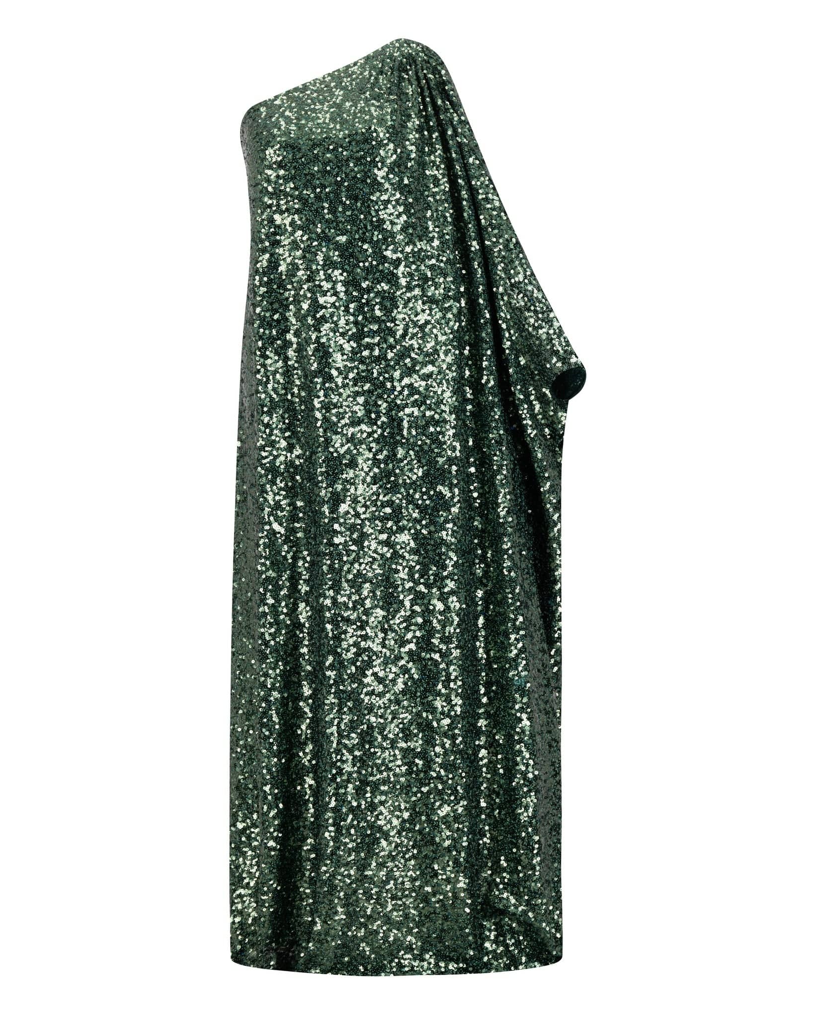 TAIRA Majestic Green One Shoulder RJC4102