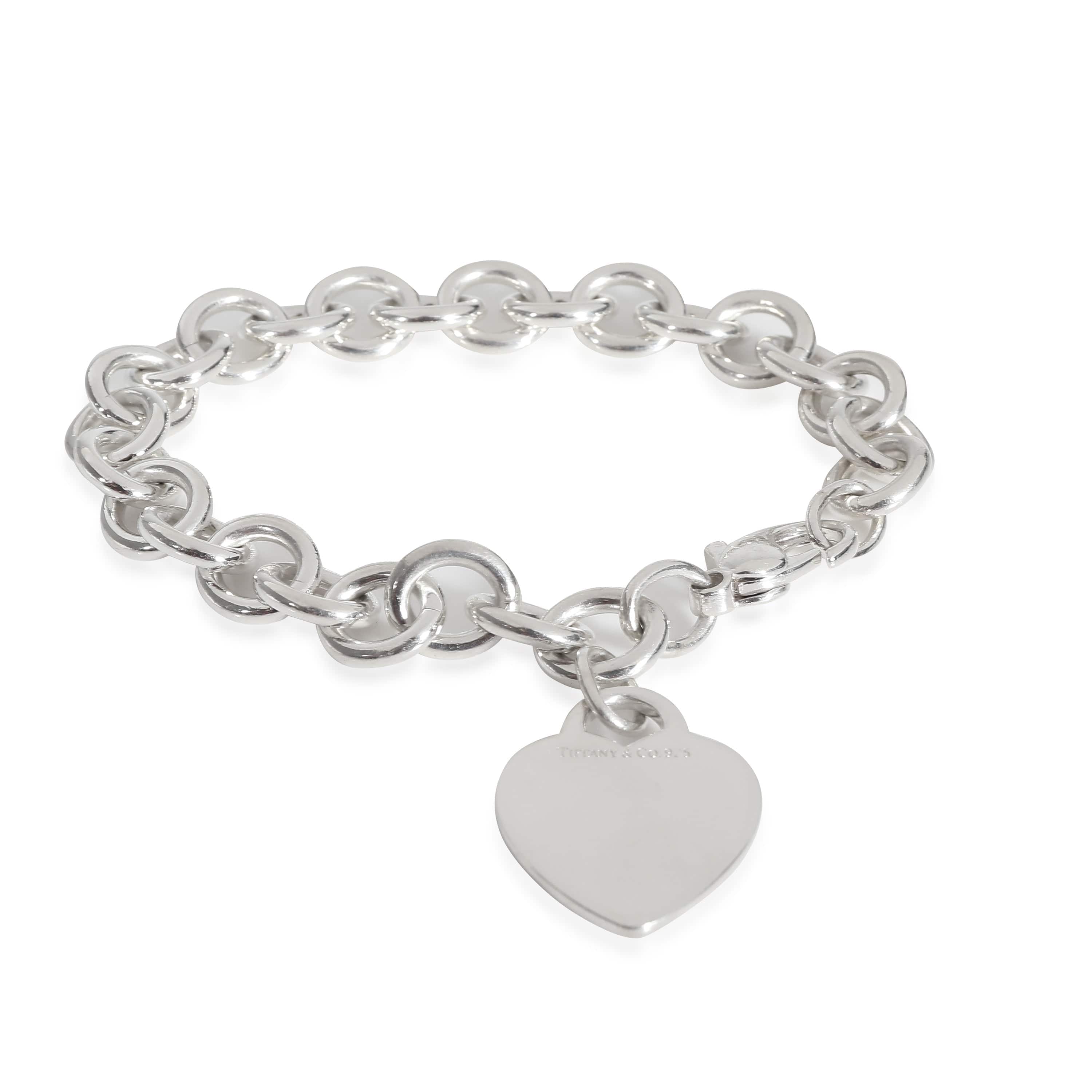 Tiffany & Co. Heart Tag Bracelet in Sterling Silver