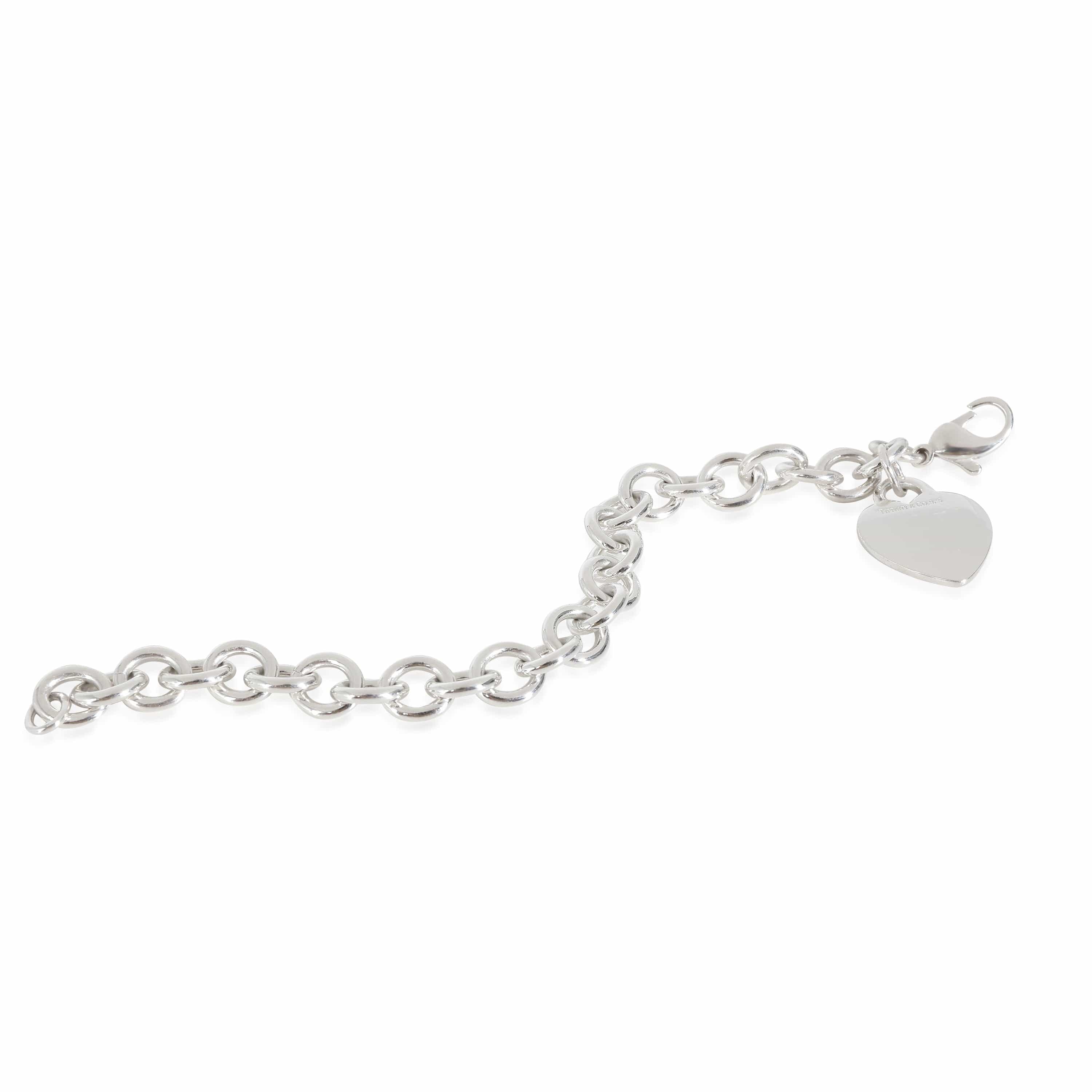 Tiffany & Co. Heart Tag Bracelet in Sterling Silver