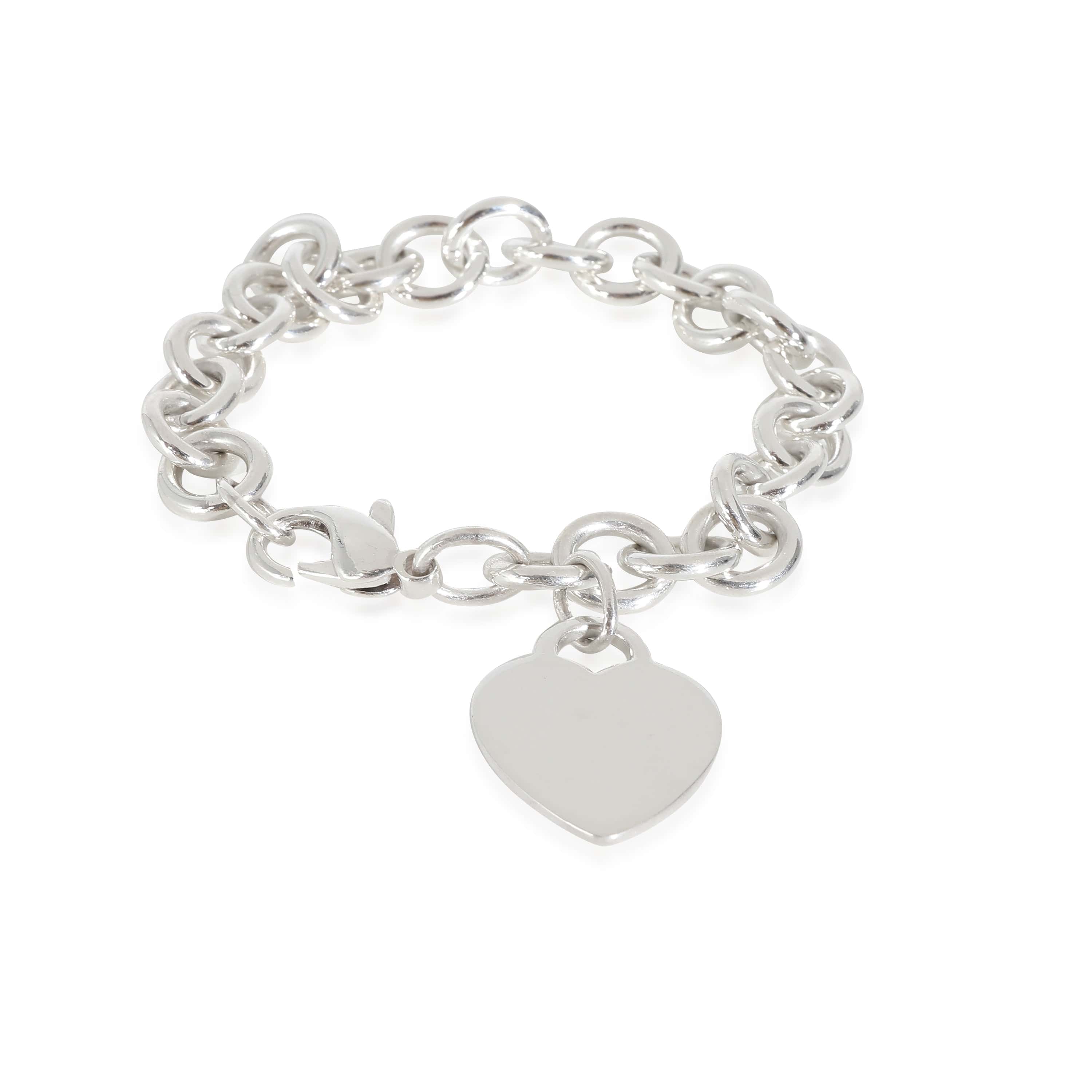 Tiffany & Co. Heart Tag Bracelet in Sterling Silver