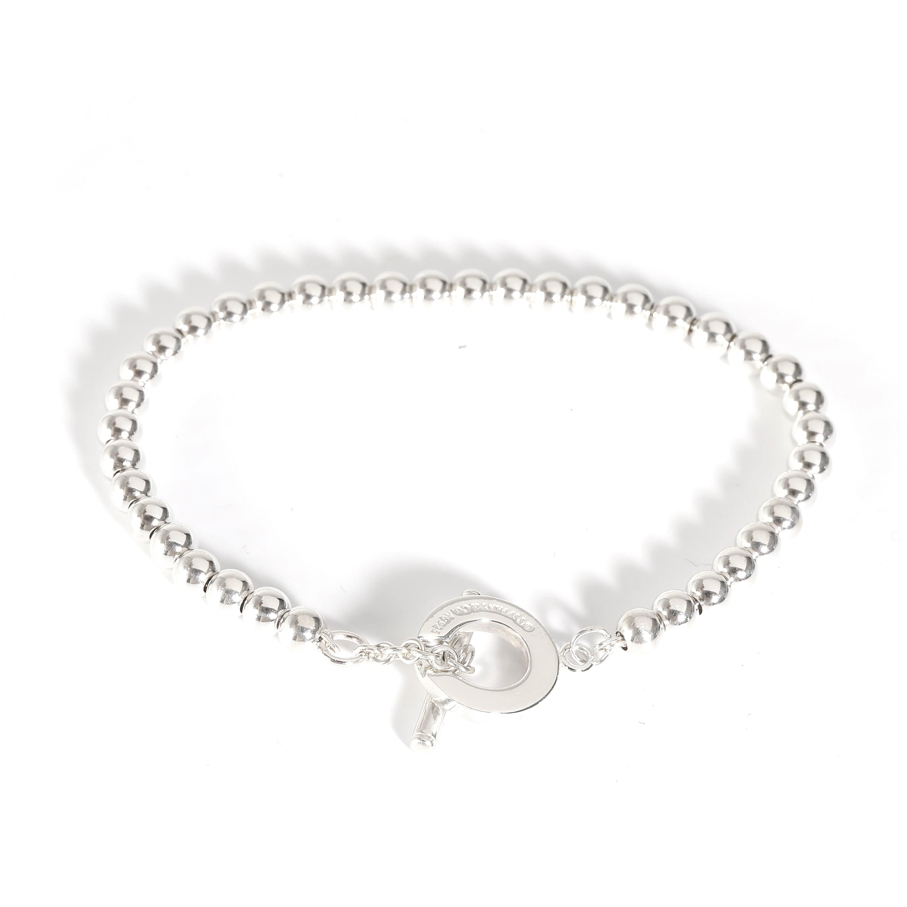 Tiffany & Co. Tiffany & Co. Bead Bracelet in Sterling Silver with Toggle Clasp