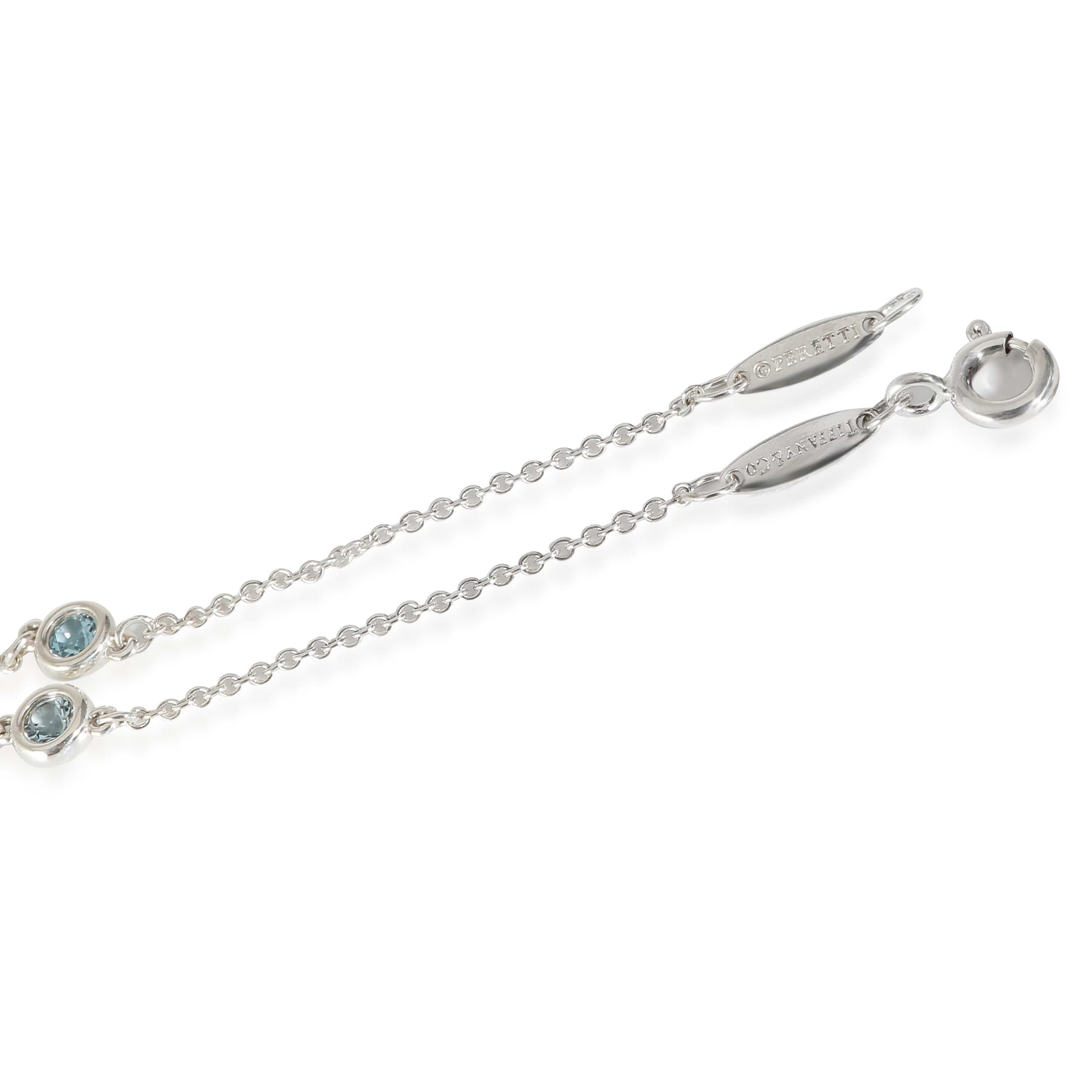 Tiffany & Co. Tiffany & Co. Elsa Peretti Color by the Yard  Bracelet in  Sterling Silver