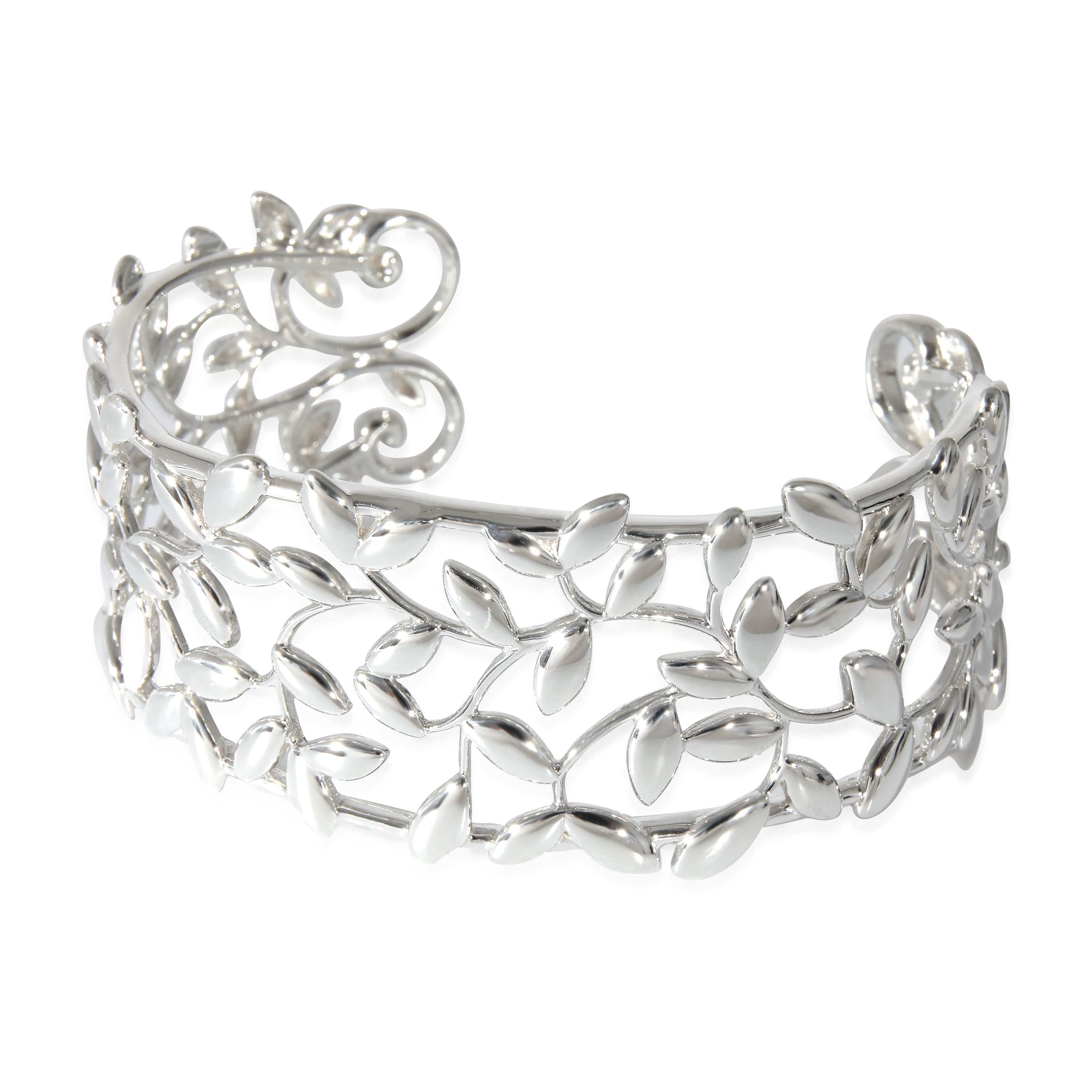 Tiffany & Co. Tiffany & Co. Paloma Picasso Olive Leaf Cuff in Sterling Silver