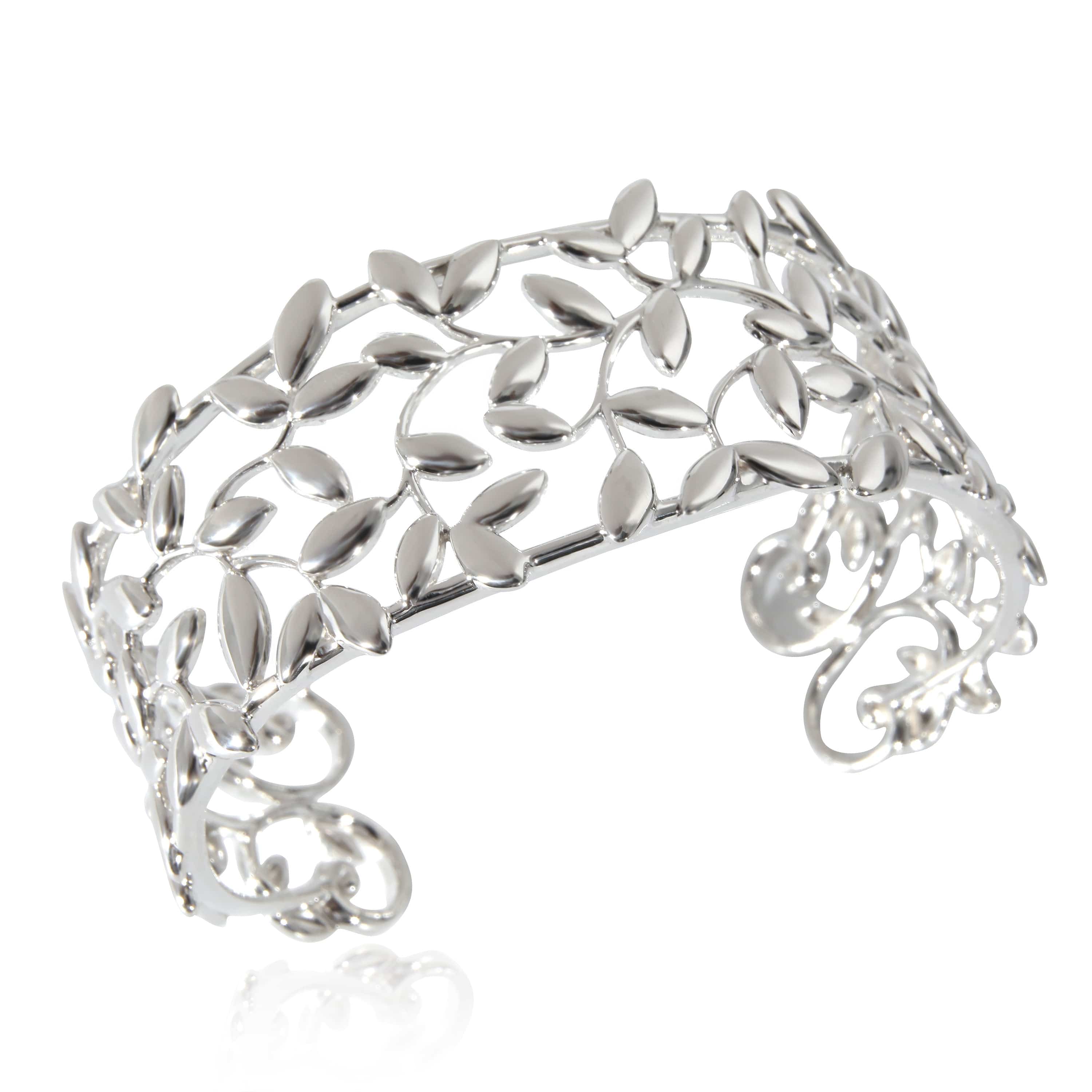 Tiffany & Co. Tiffany & Co. Paloma Picasso Olive Leaf Cuff in Sterling Silver