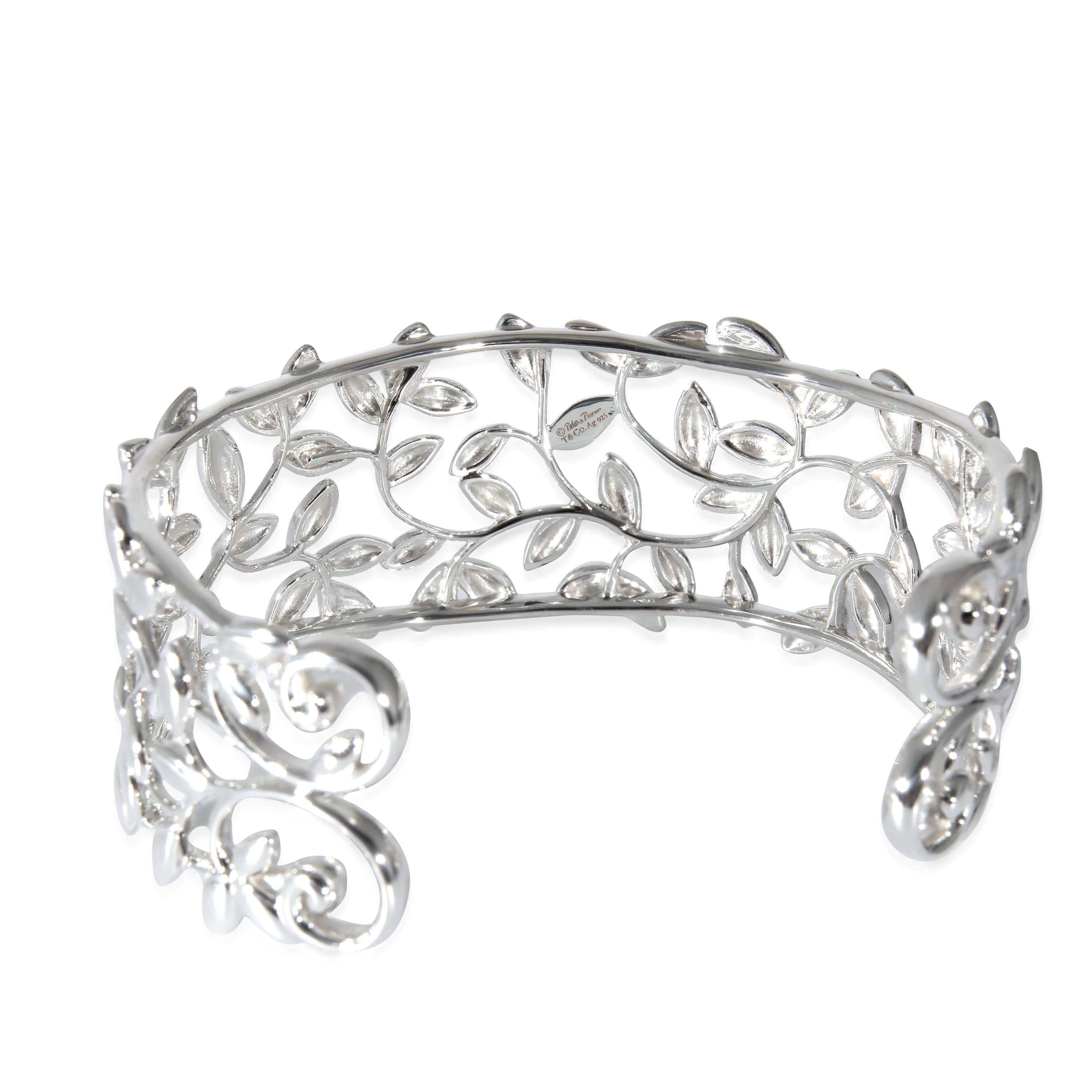 Tiffany & Co. Tiffany & Co. Paloma Picasso Olive Leaf Cuff in Sterling Silver