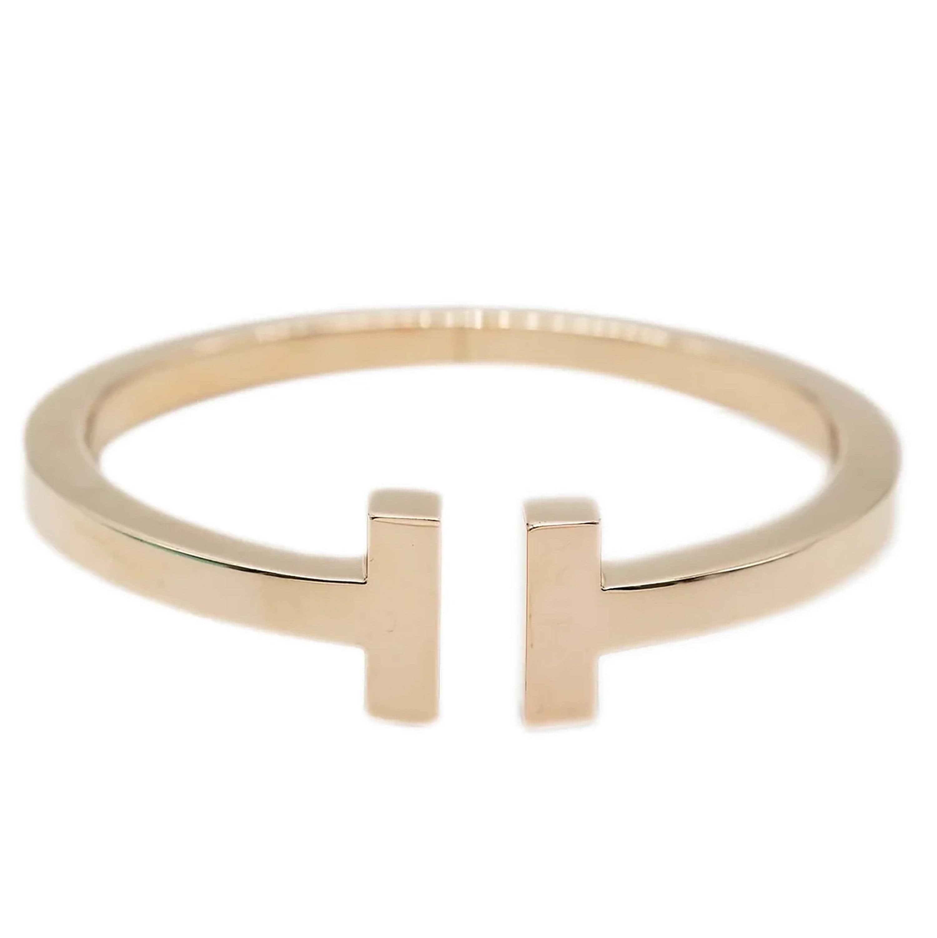 Tiffany & Co. Tiffany & Co. Tiffany T Bracelet in 18KT Rose Gold