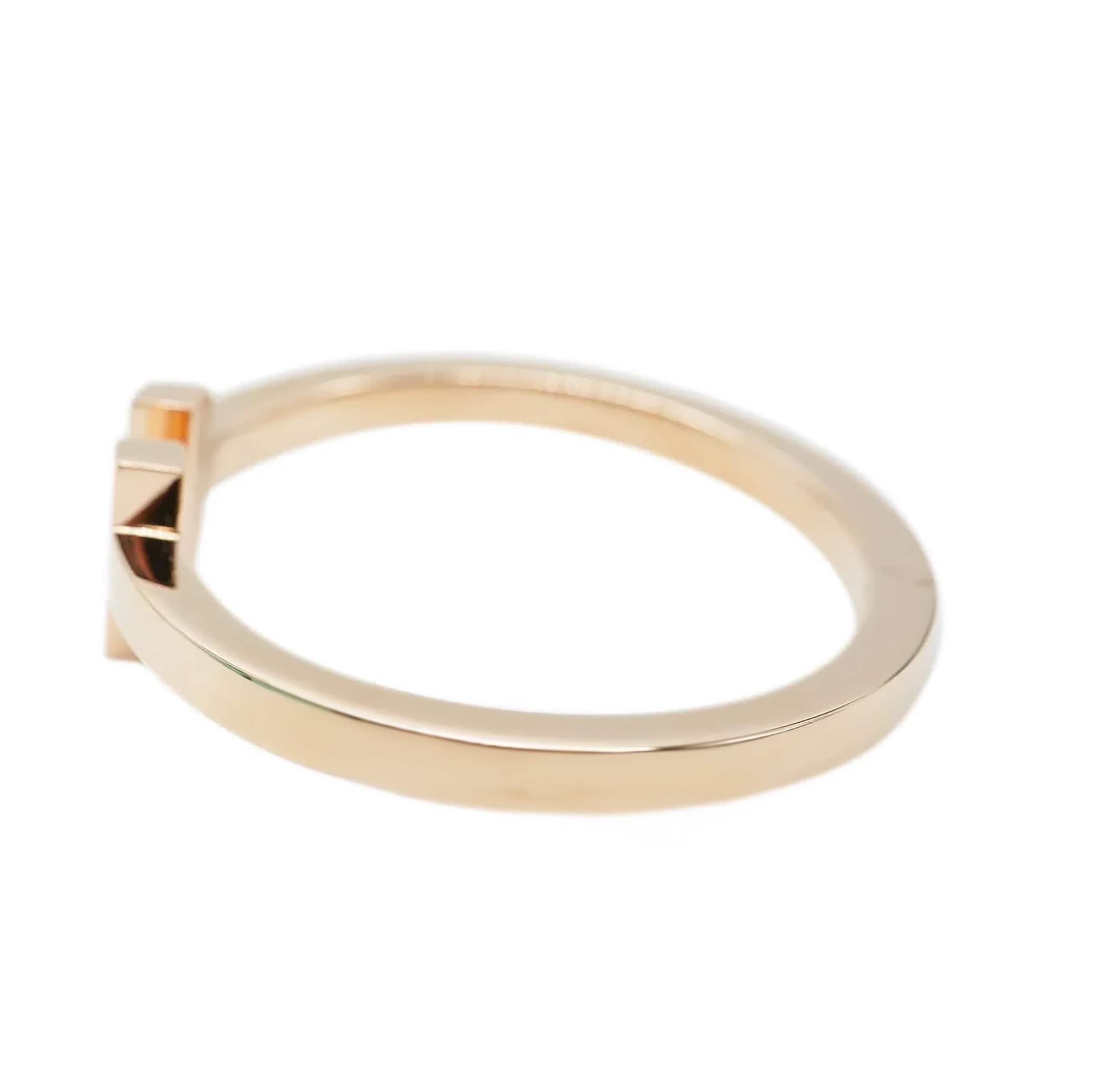 Tiffany & Co. Tiffany & Co. Tiffany T Bracelet in 18KT Rose Gold