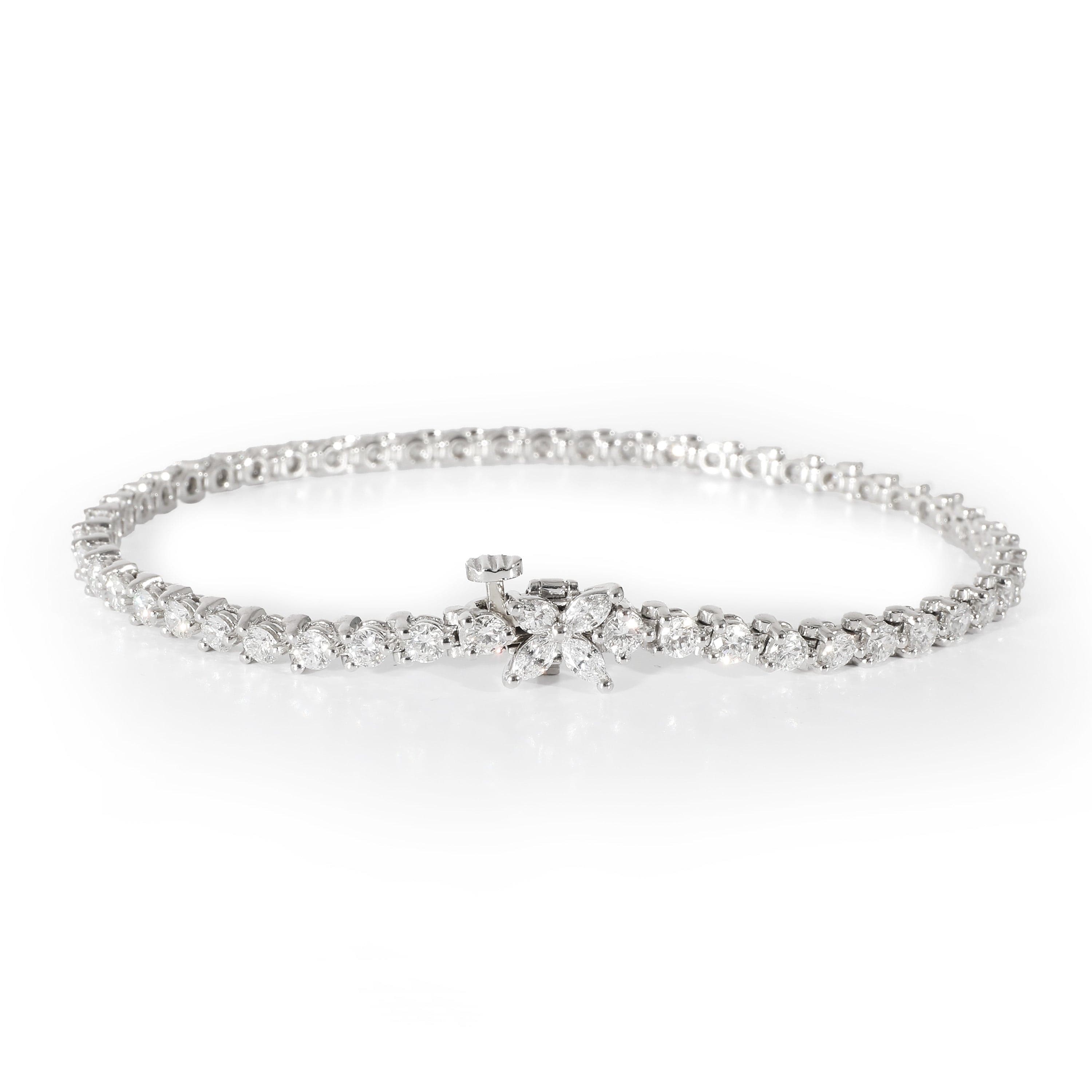 Tiffany & Co. Tiffany & Co. Victoria Bracelet in  Platinum 2.90 CTW