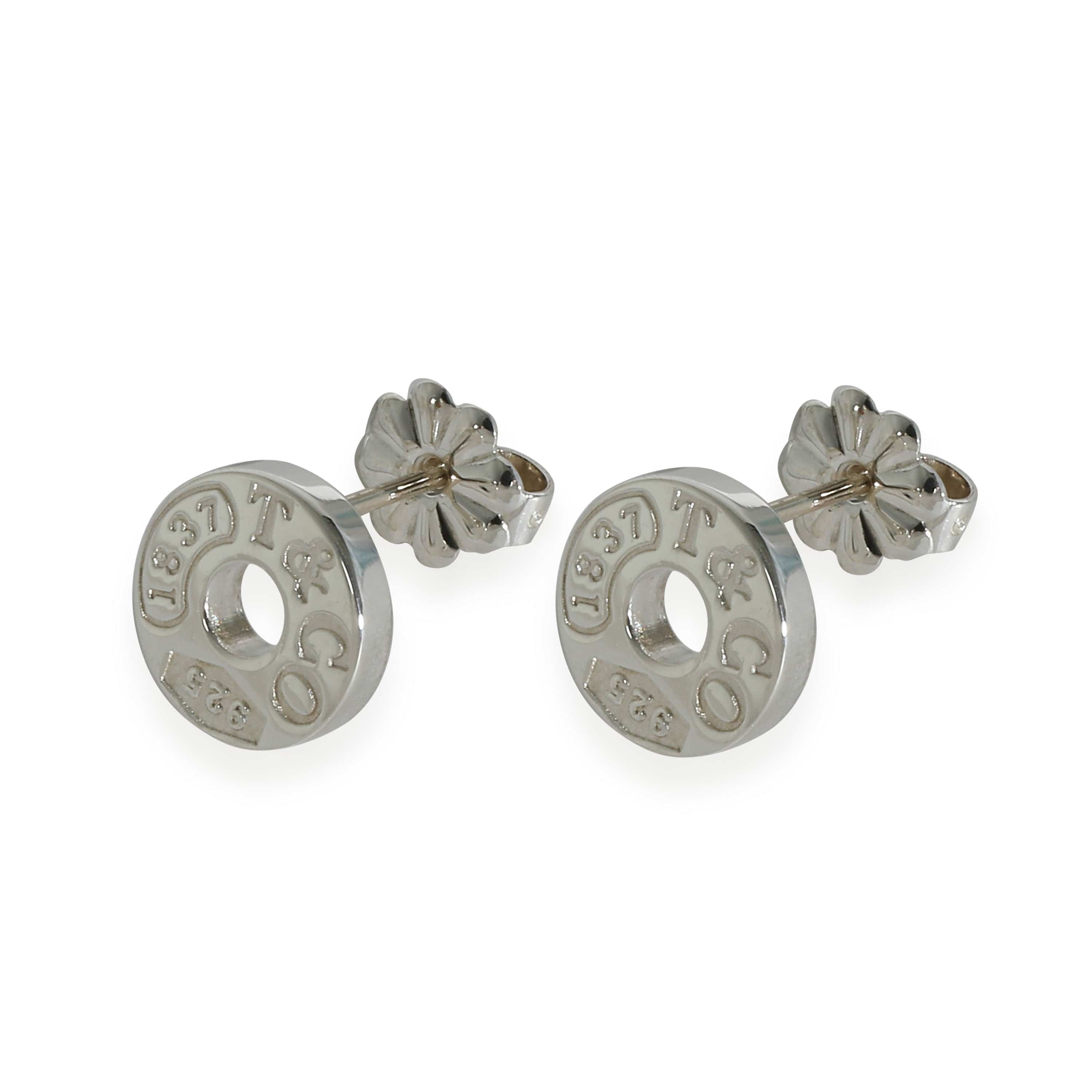 Tiffany & Co. 1837 Stud Earrings in  Sterling Silver