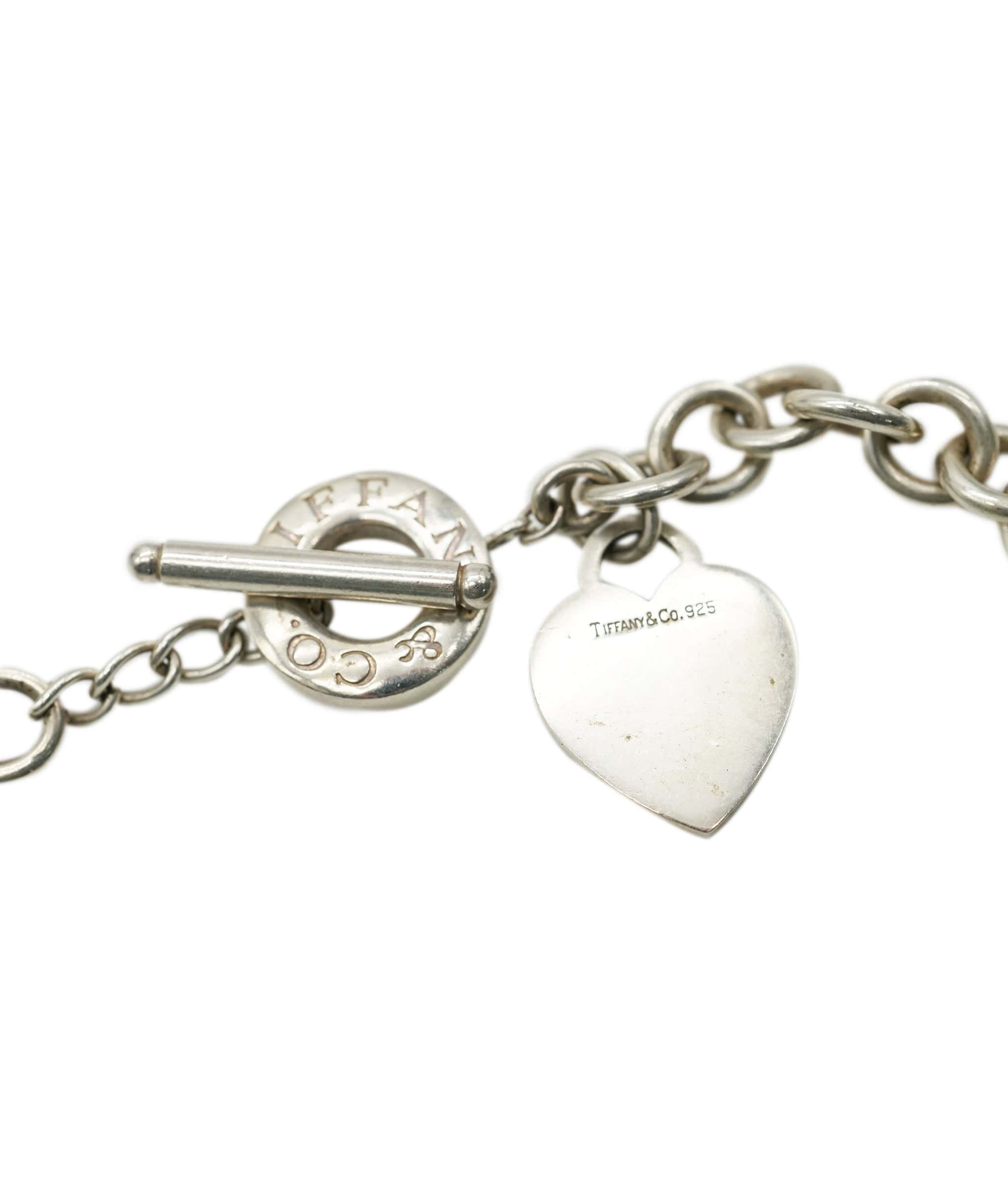 Tiffany & Co. Sterling Silver Tiffany & Co. Return To Tiffany Necklace With Toggle Clasp ABC0719